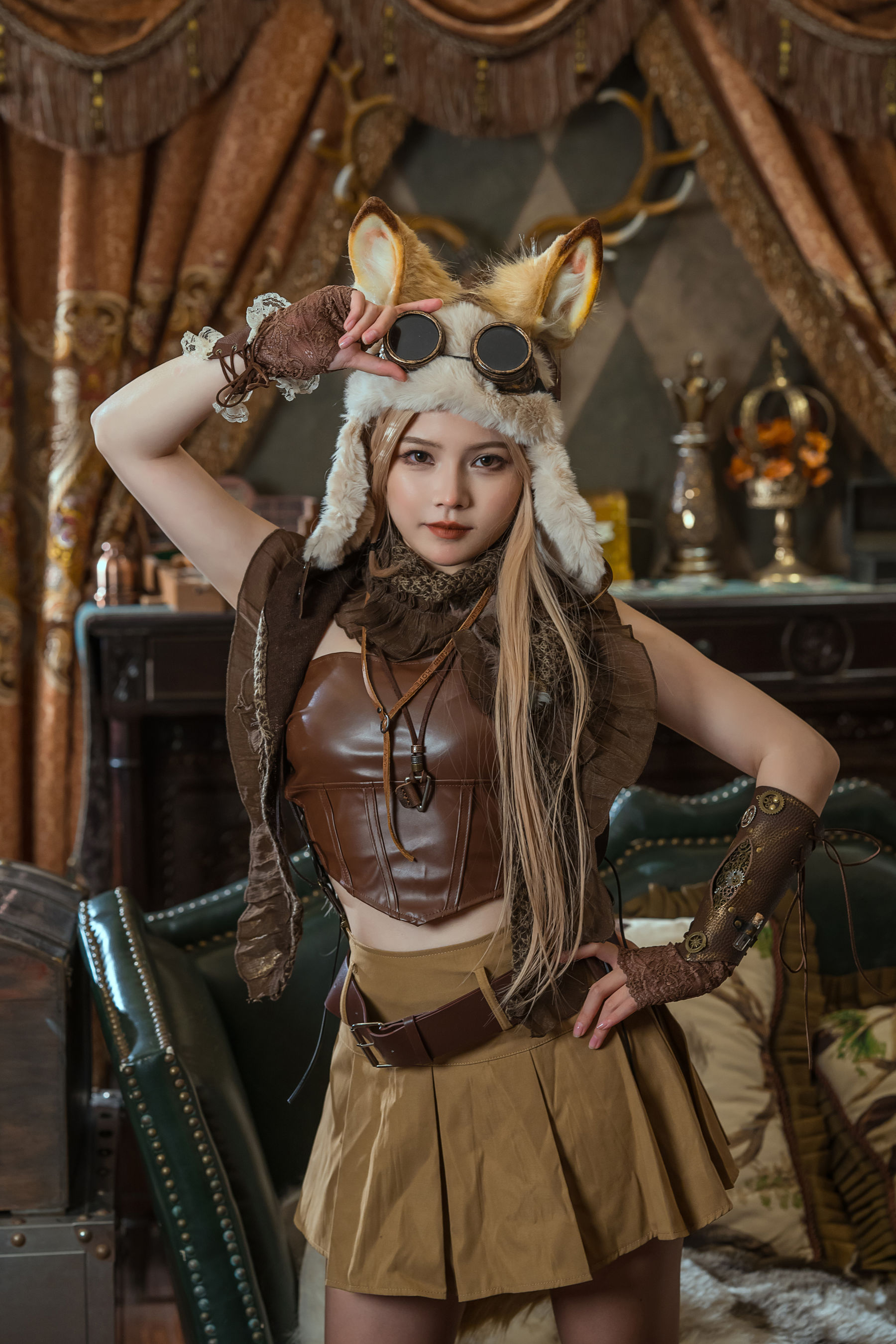 七月喵子 – 幻想兽娘集月食 波克塔耶子 [24P]