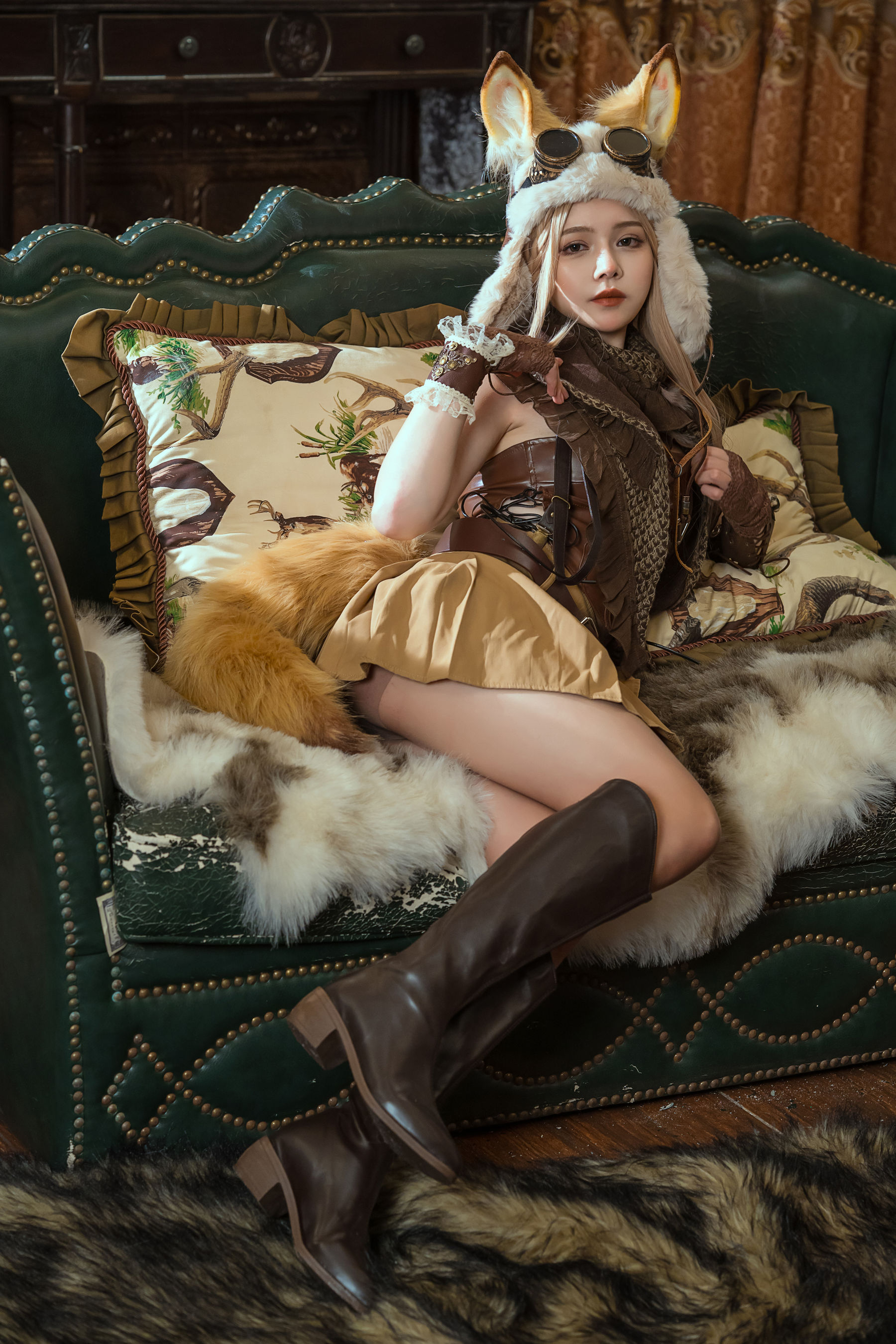 七月喵子 – 幻想兽娘集月食 波克塔耶子 [24P]