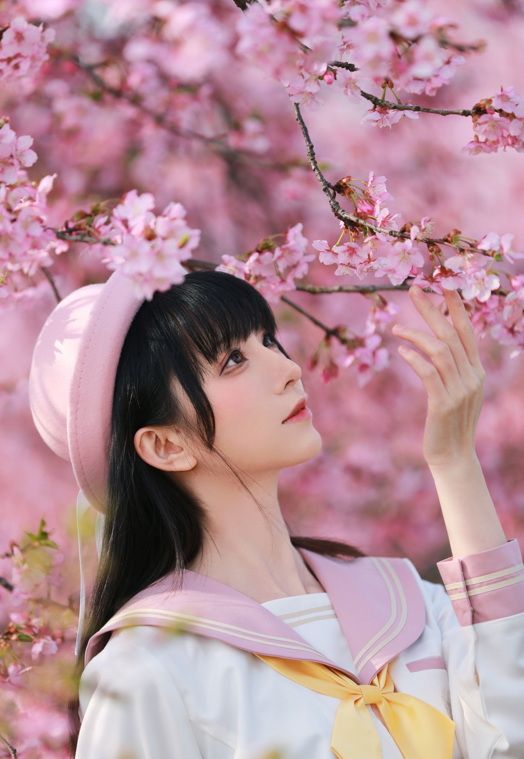 动漫博主Kitaro_绮太郎 – 樱花 [18P]