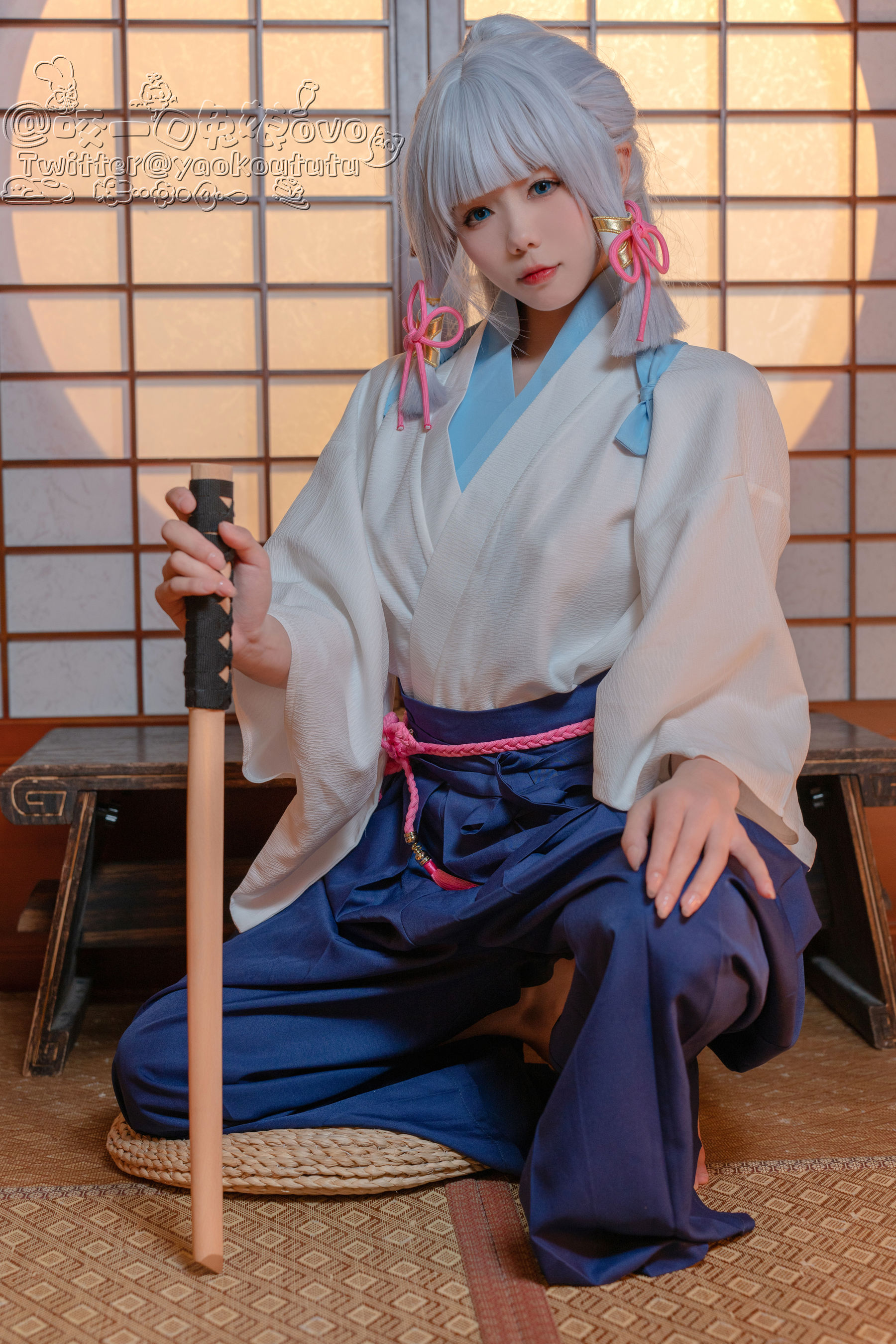 咬一口兔娘 – 绫华的小憩 [60P]