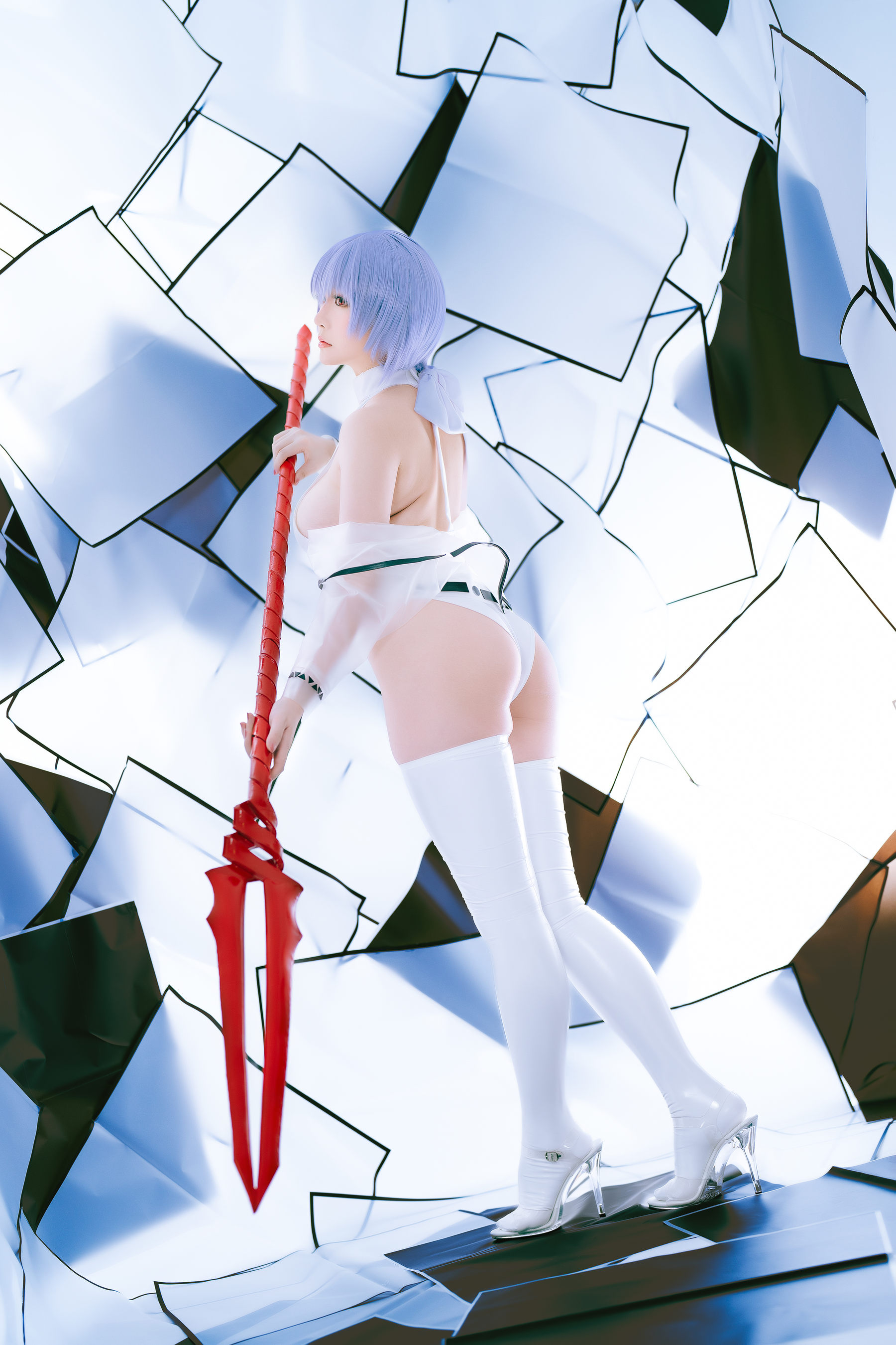 Coser小姐姐星之迟迟 – 绫波丽同人 [61P]