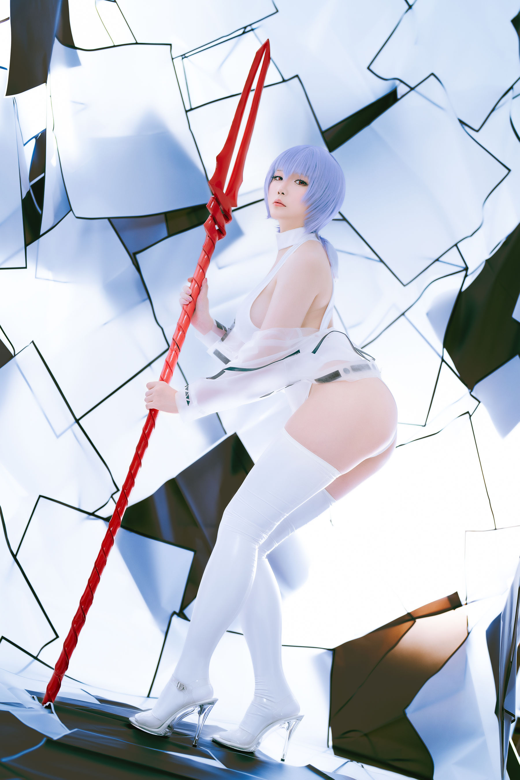 Coser小姐姐星之迟迟 – 绫波丽同人 [61P]