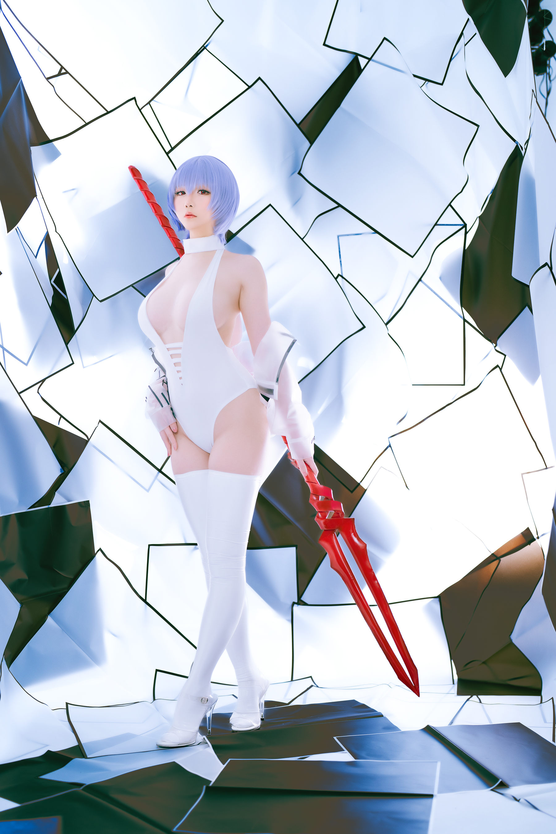 Coser小姐姐星之迟迟 – 绫波丽同人 [61P]