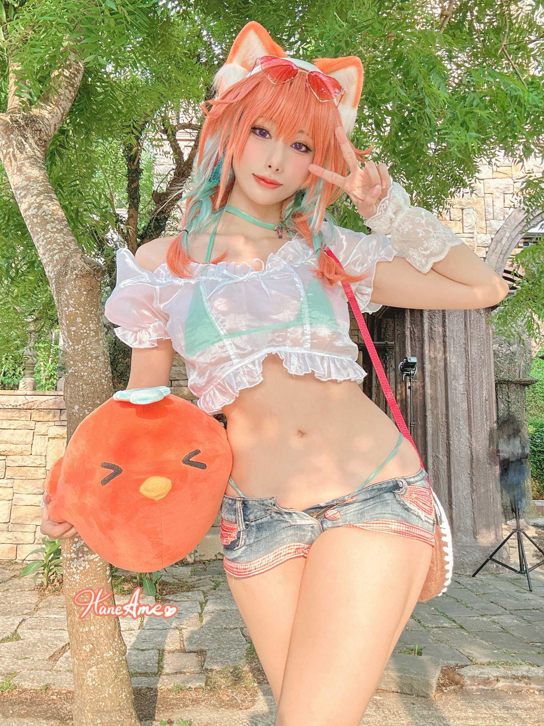 Hane Ame 雨波写真 – Hololive Takanashi Kiara 火雞旅遊 [35P]