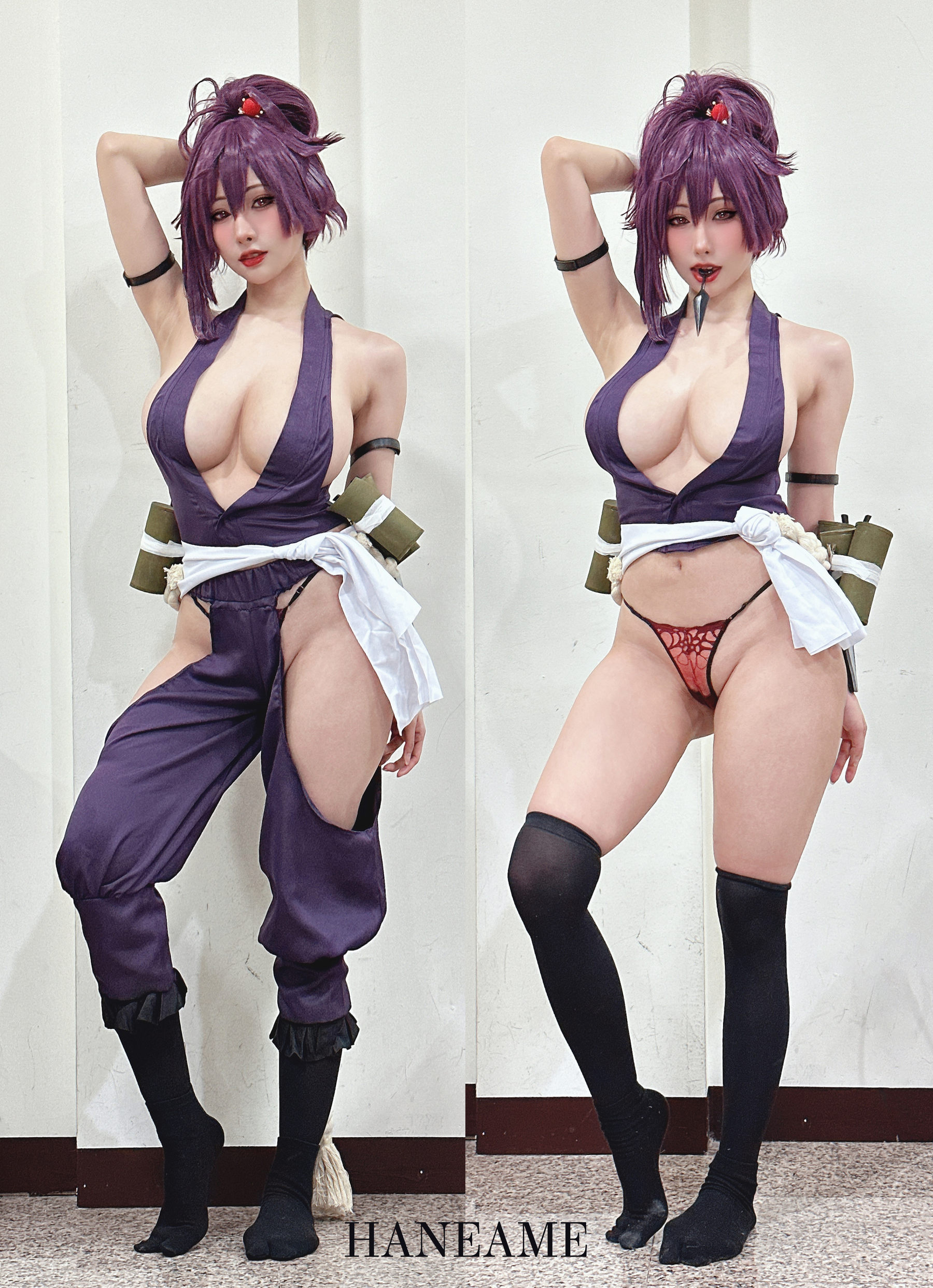 Hane Ame 雨波写真 – Hell’s paradise 地獄樂-杠 [32P]