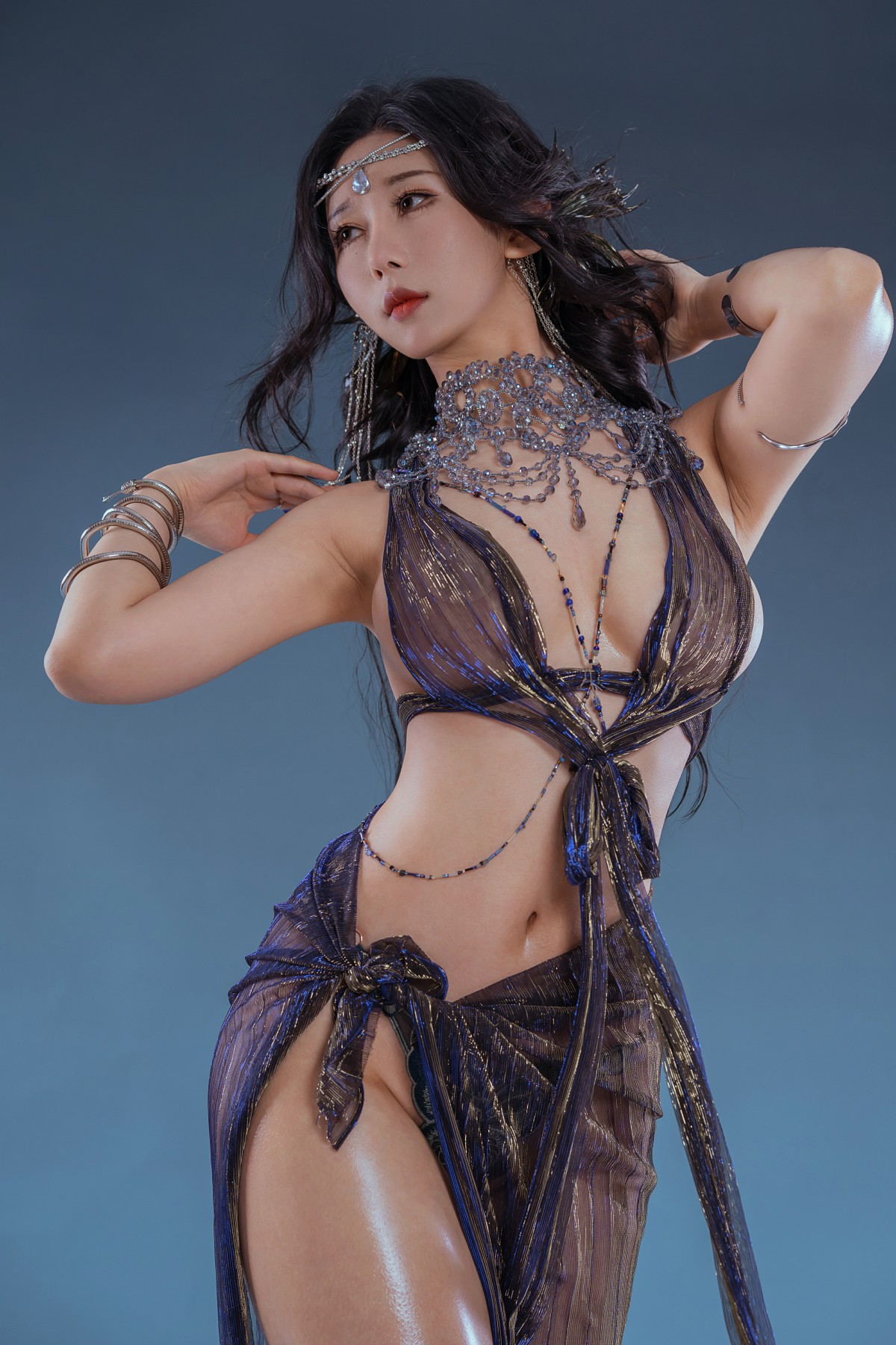 云溪溪 – 奶桃桃 塞壬七世·海妖 [28P]