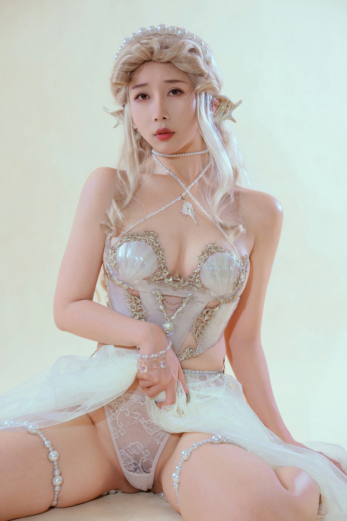 云溪溪 – 奶桃 珊迦娜·人鱼 [31P]