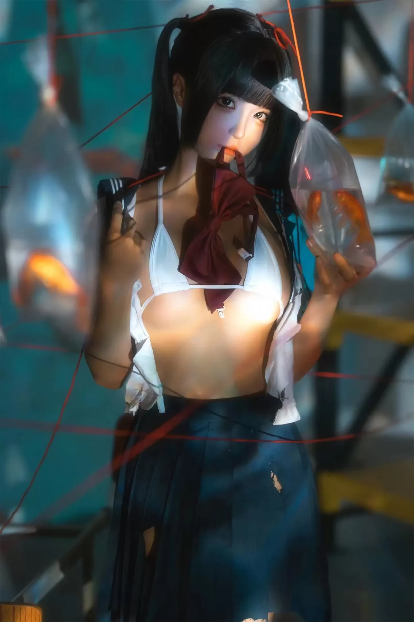 蠢沫沫 – 梦鱼-小豹子-兔女郎-香菱女仆 [49P]