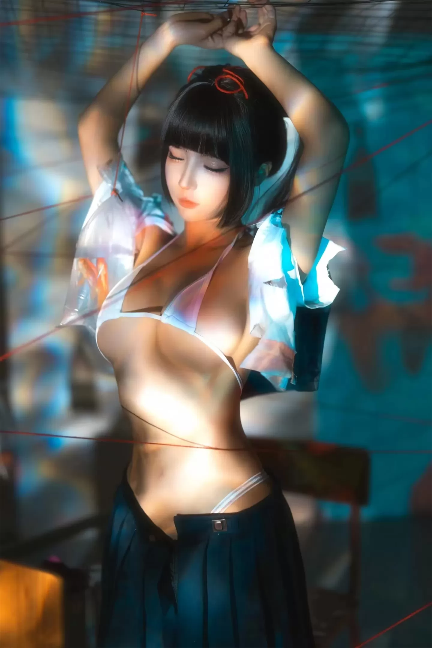 蠢沫沫 – 梦鱼-小豹子-兔女郎-香菱女仆 [49P]