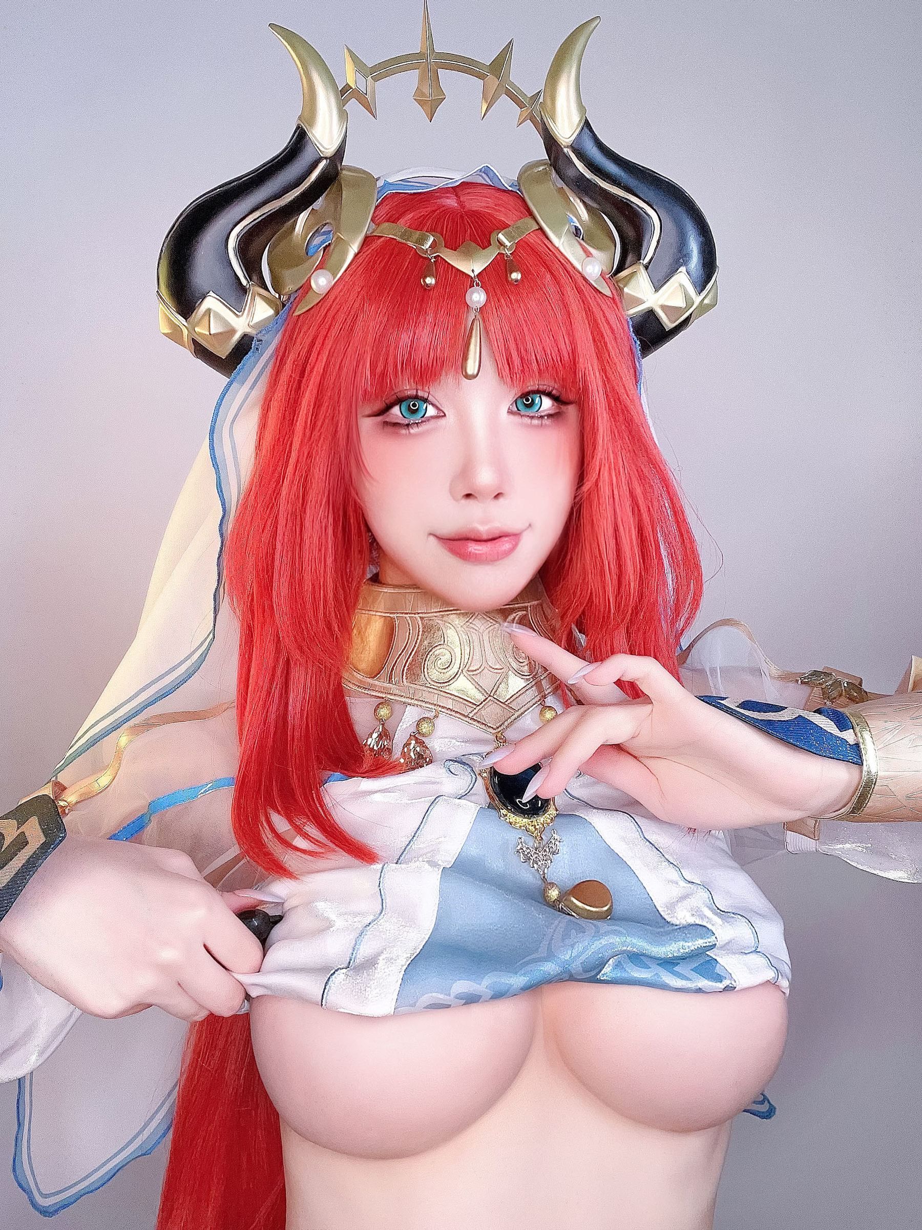 动漫博主水淼aqua – 原神 妮露 [26P]