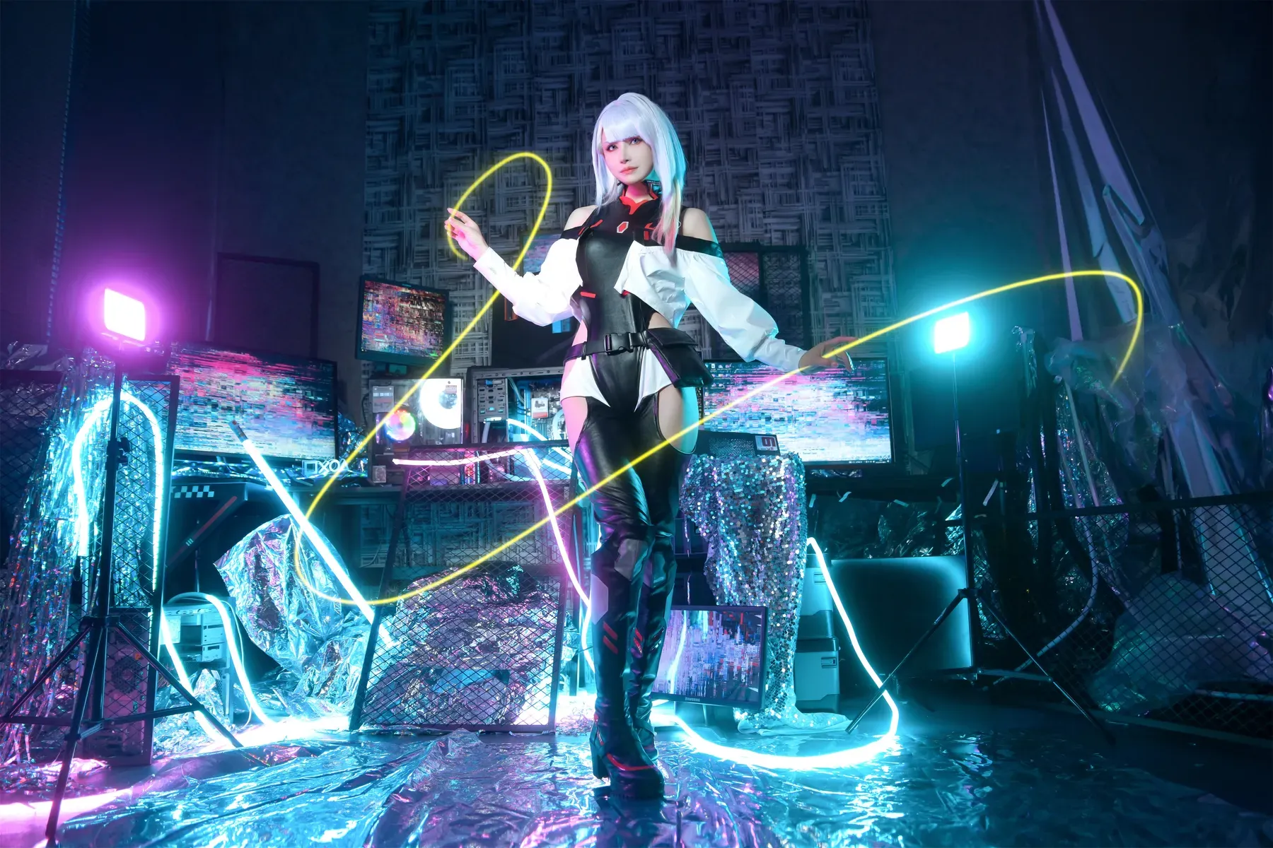 鹿八岁baby – 赛博朋克：边缘行者 露西 [60P]