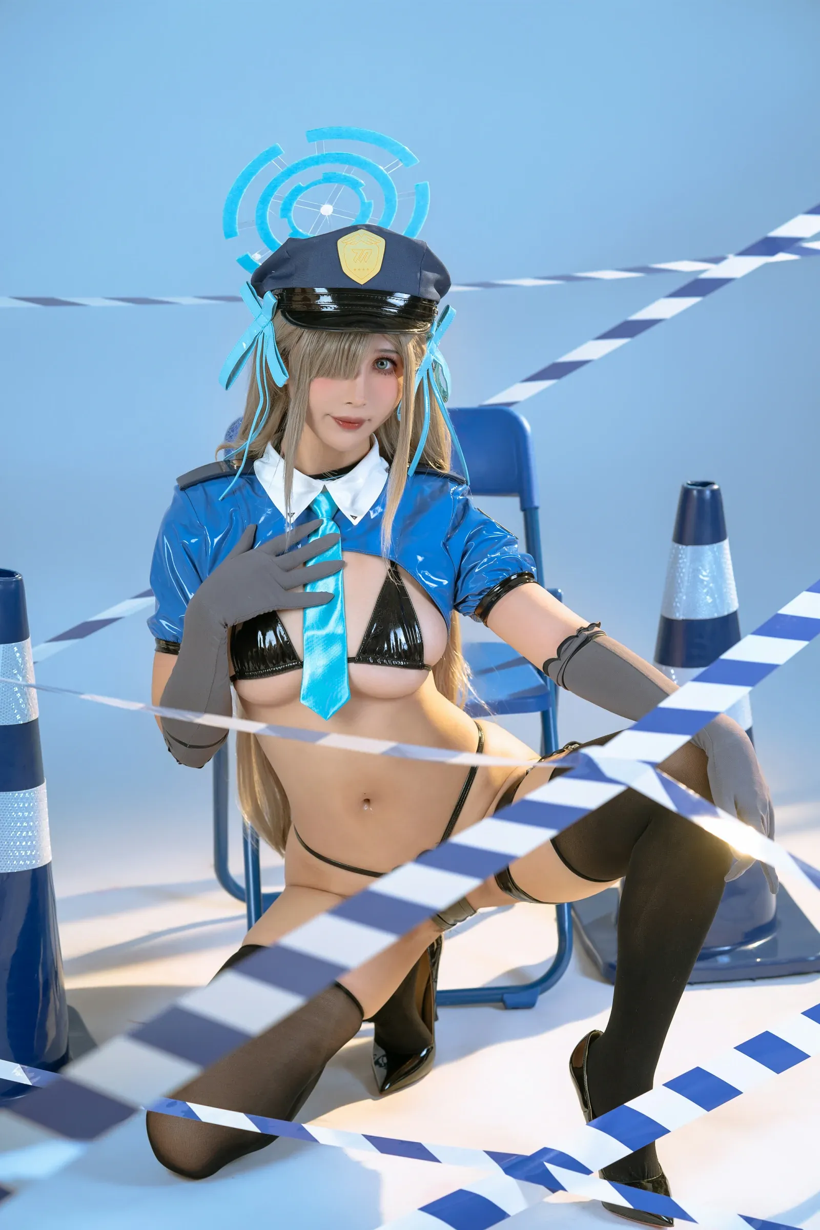 云溪溪 – 奶桃 碧蓝档案之濑明日奈 [100P]