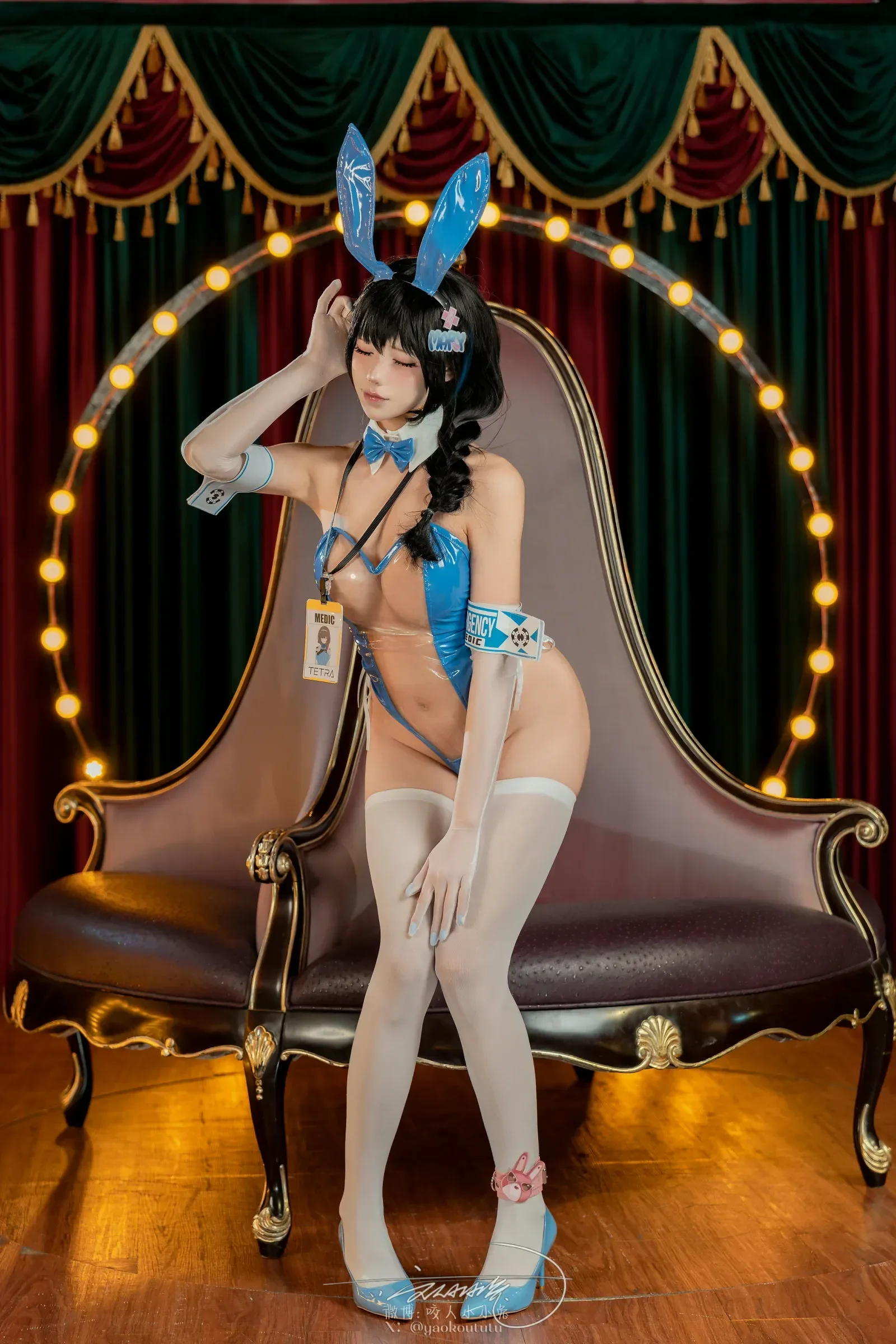 咬一口兔娘 – 7月作品『医疗兔-梅里』不得不爱 [78P]