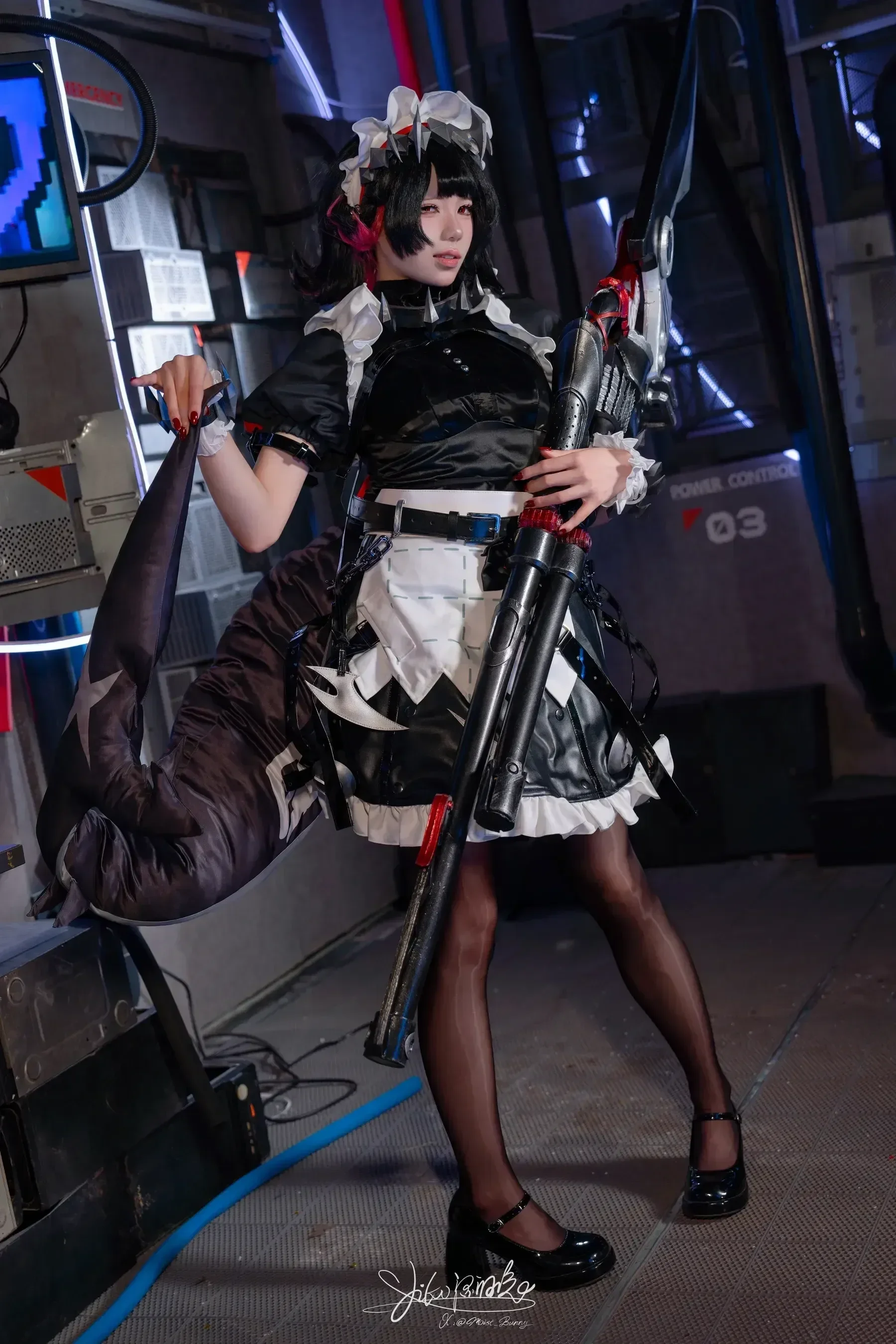 咬一口兔娘 – 8月作品『慵懒逐浪-艾莲·乔』[70P]