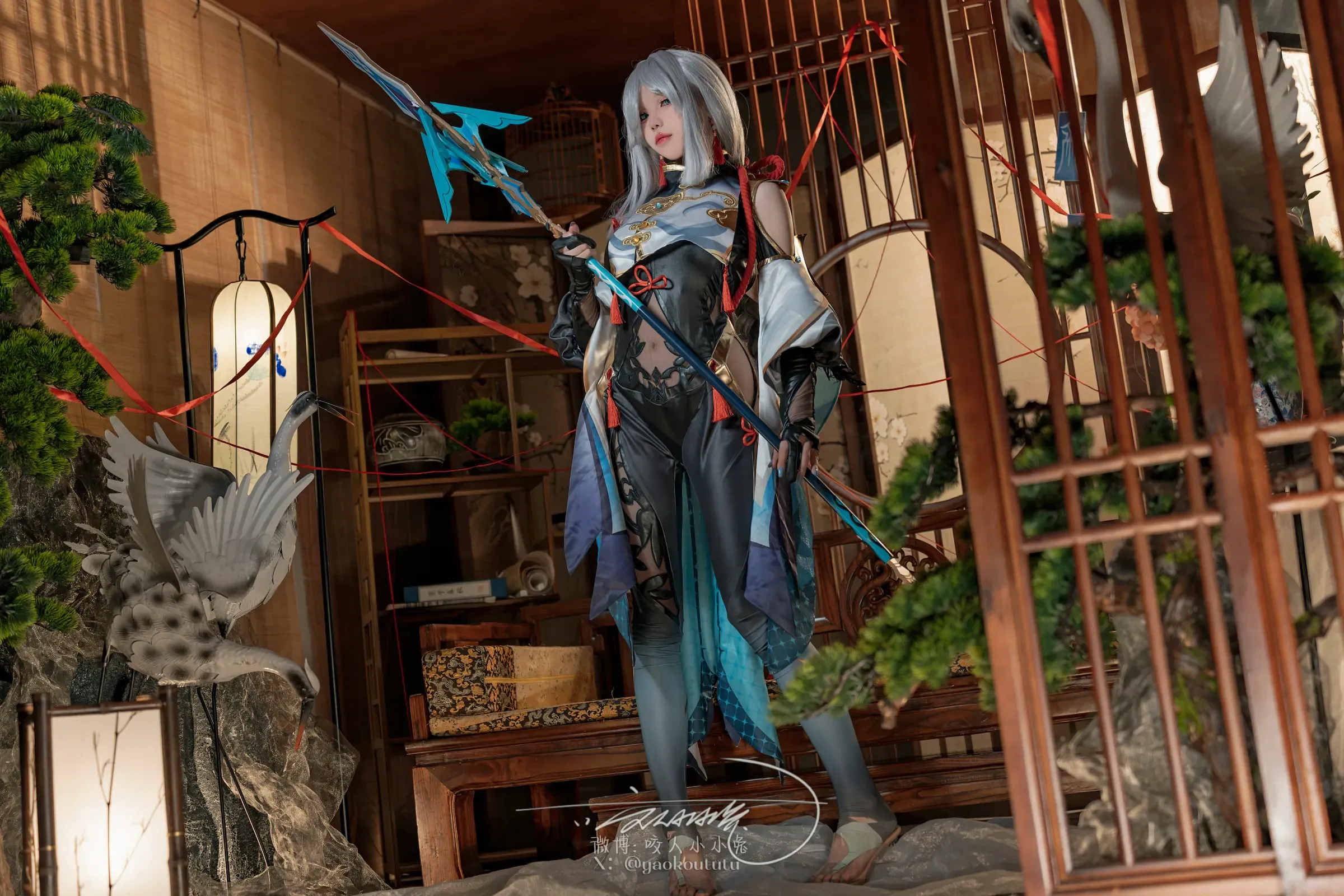 咬一口兔娘 – 原神 申鹤 [73P]