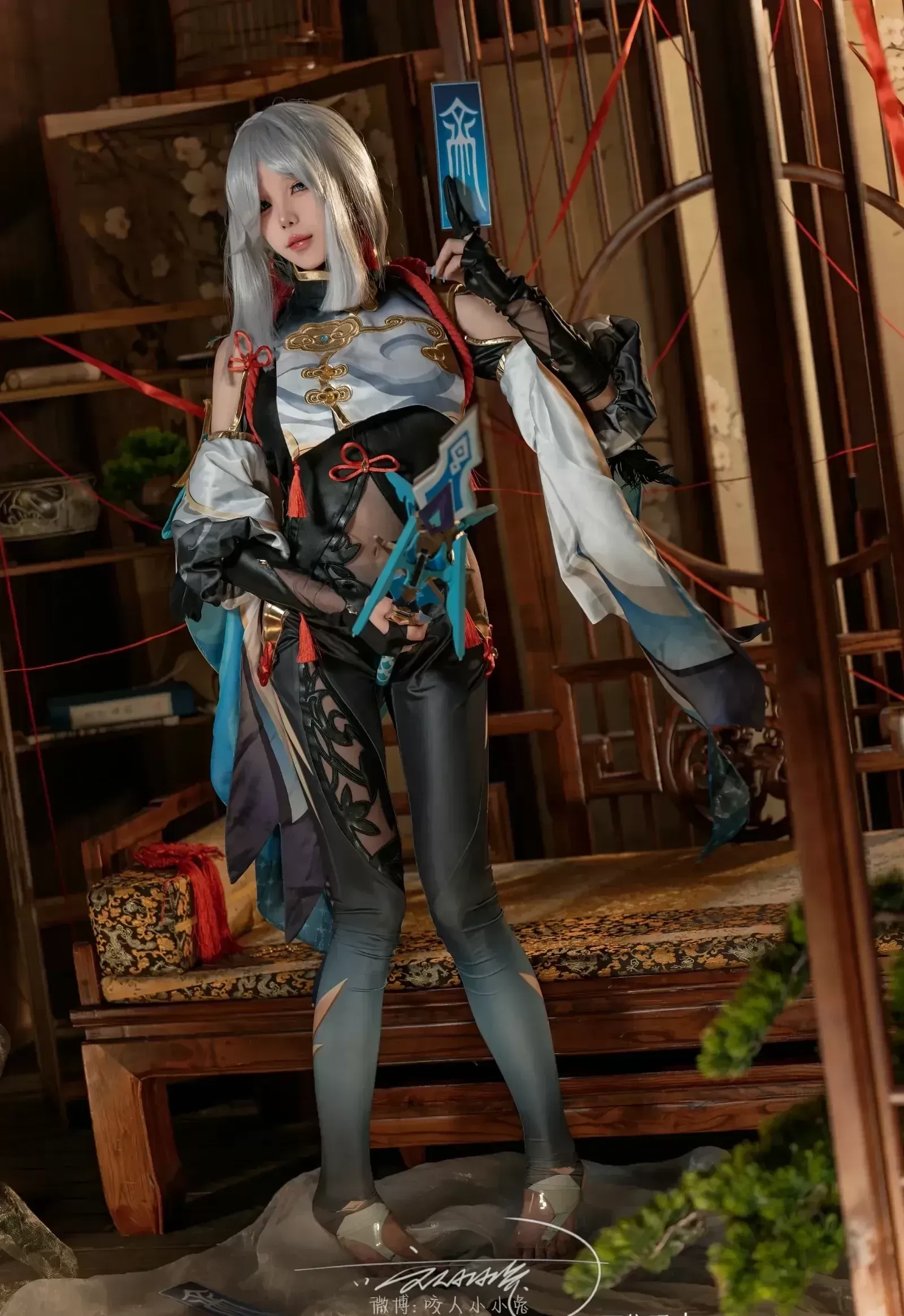 咬一口兔娘 – 原神 申鹤 [73P]