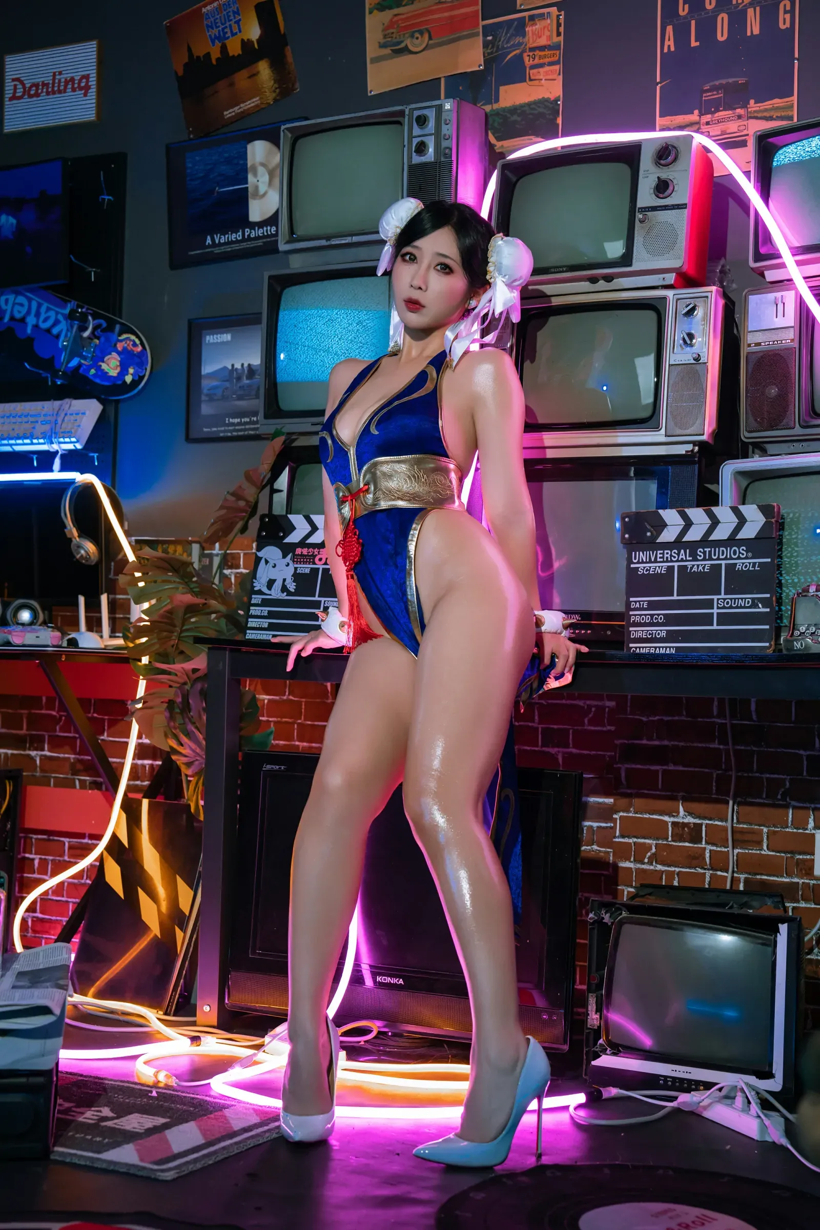 云溪溪 – 奶桃桃 春丽 [75P]