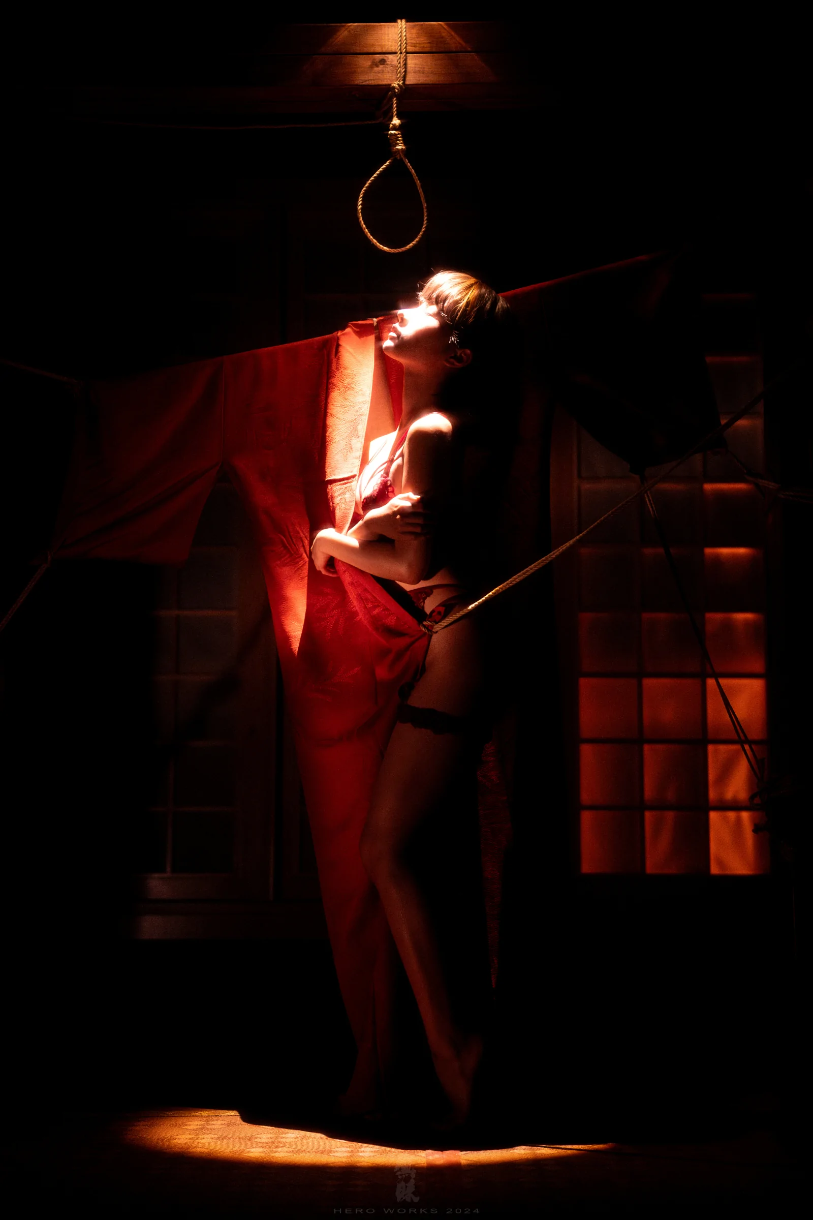 蠢沫沫 – 绳 [23P]