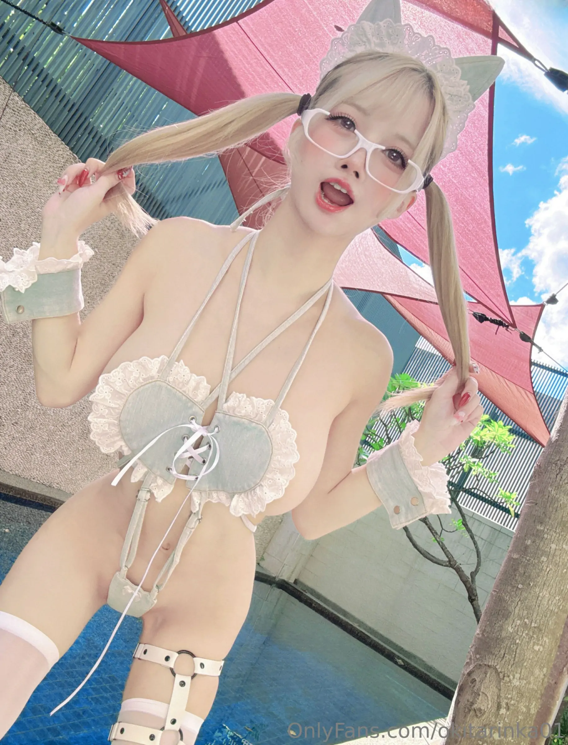 沖田凜花Rinka – Denim Cat [31P] 插图1