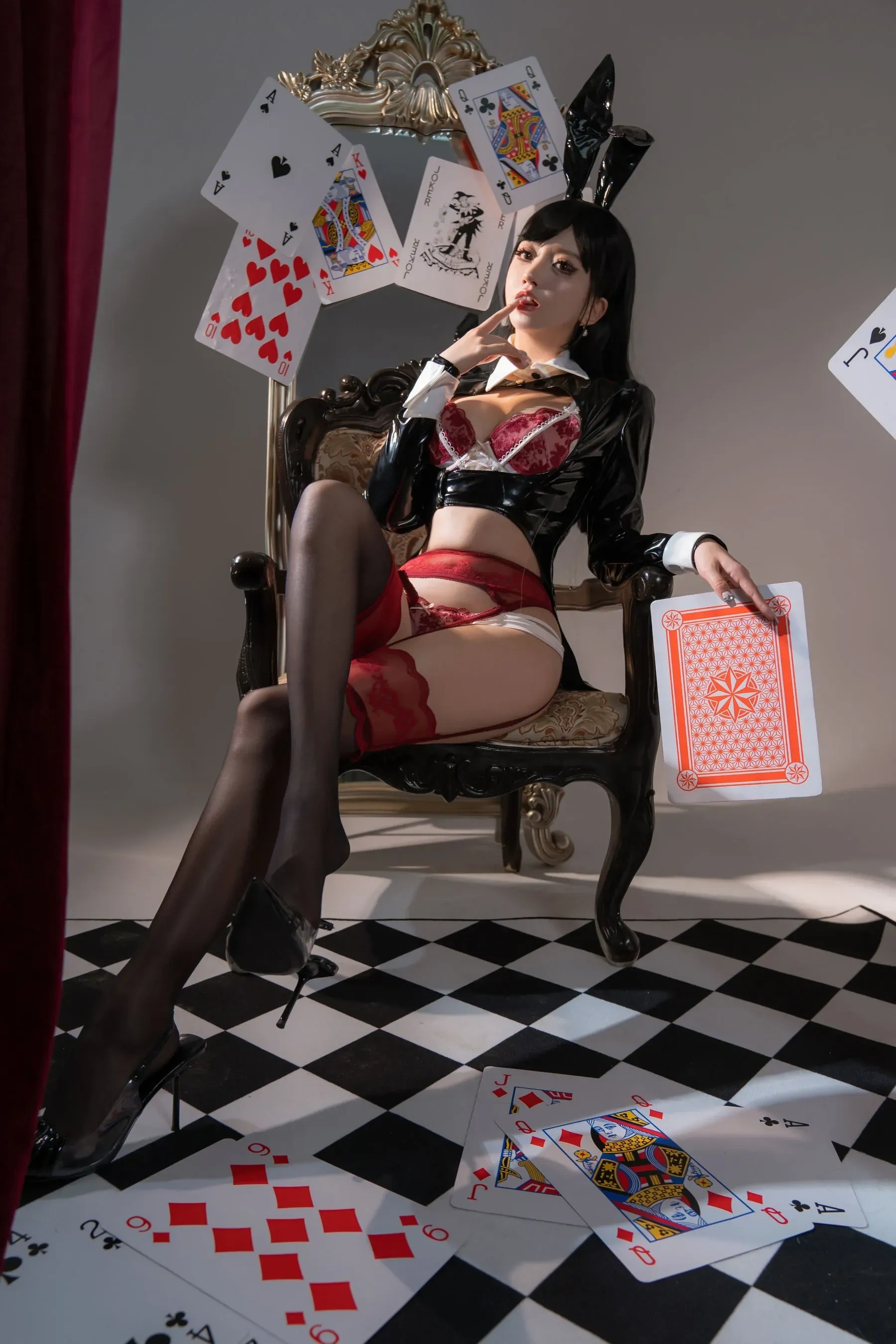 米线线sama – 生日限定 兔女郎 [49P] 插图6