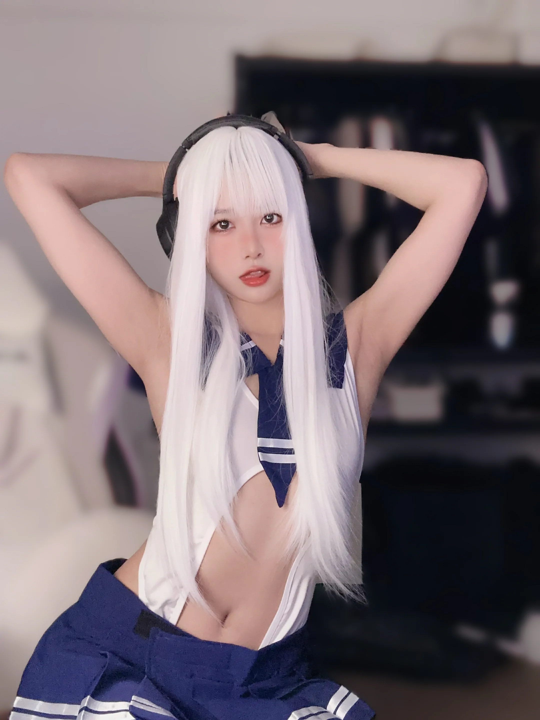 布丁大法 &#8211; 白毛女友 [27P]