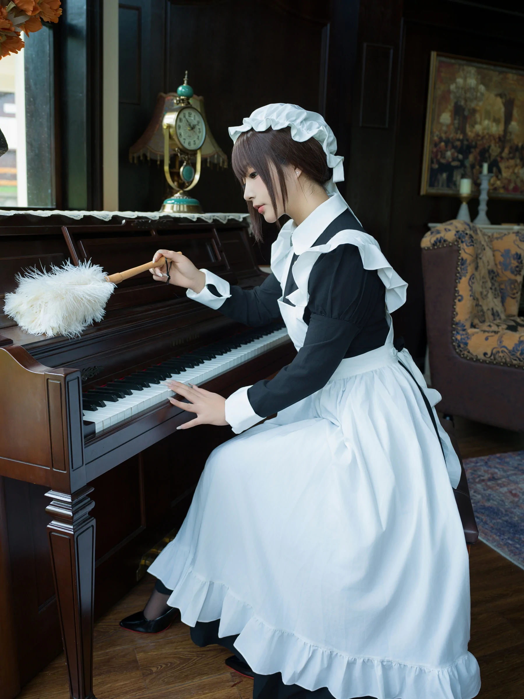 yuuhui玉汇 - 女仆游戏 [147P]