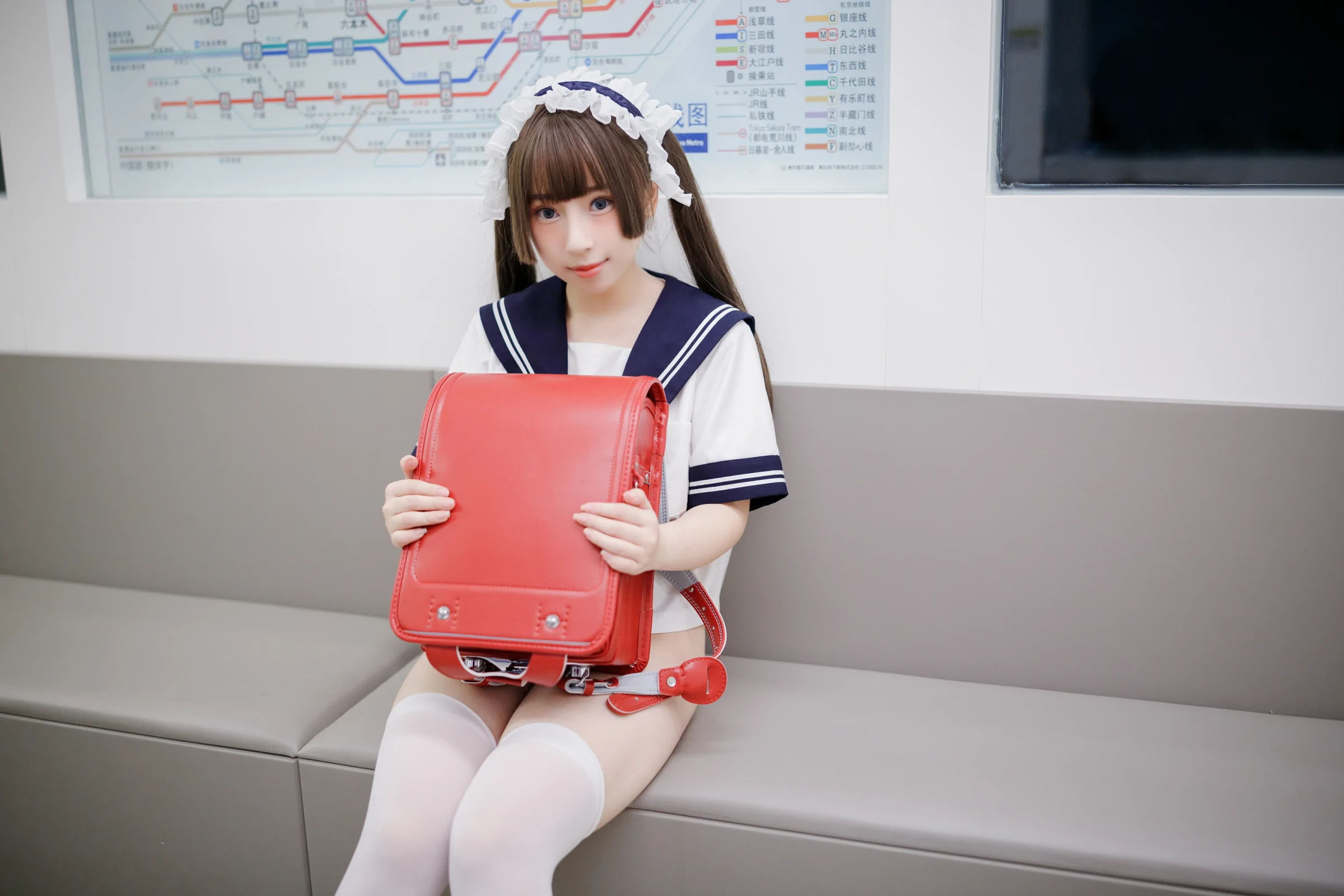 胡桃猫Kurumineko - 电车痴女 [84P]