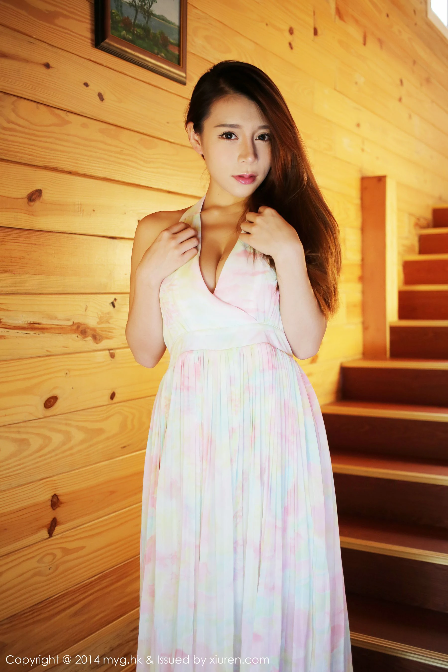 Vetiver嘉宝贝儿《厦门旅拍》清新长裙+内衣+比基尼 美媛馆 Vol.074