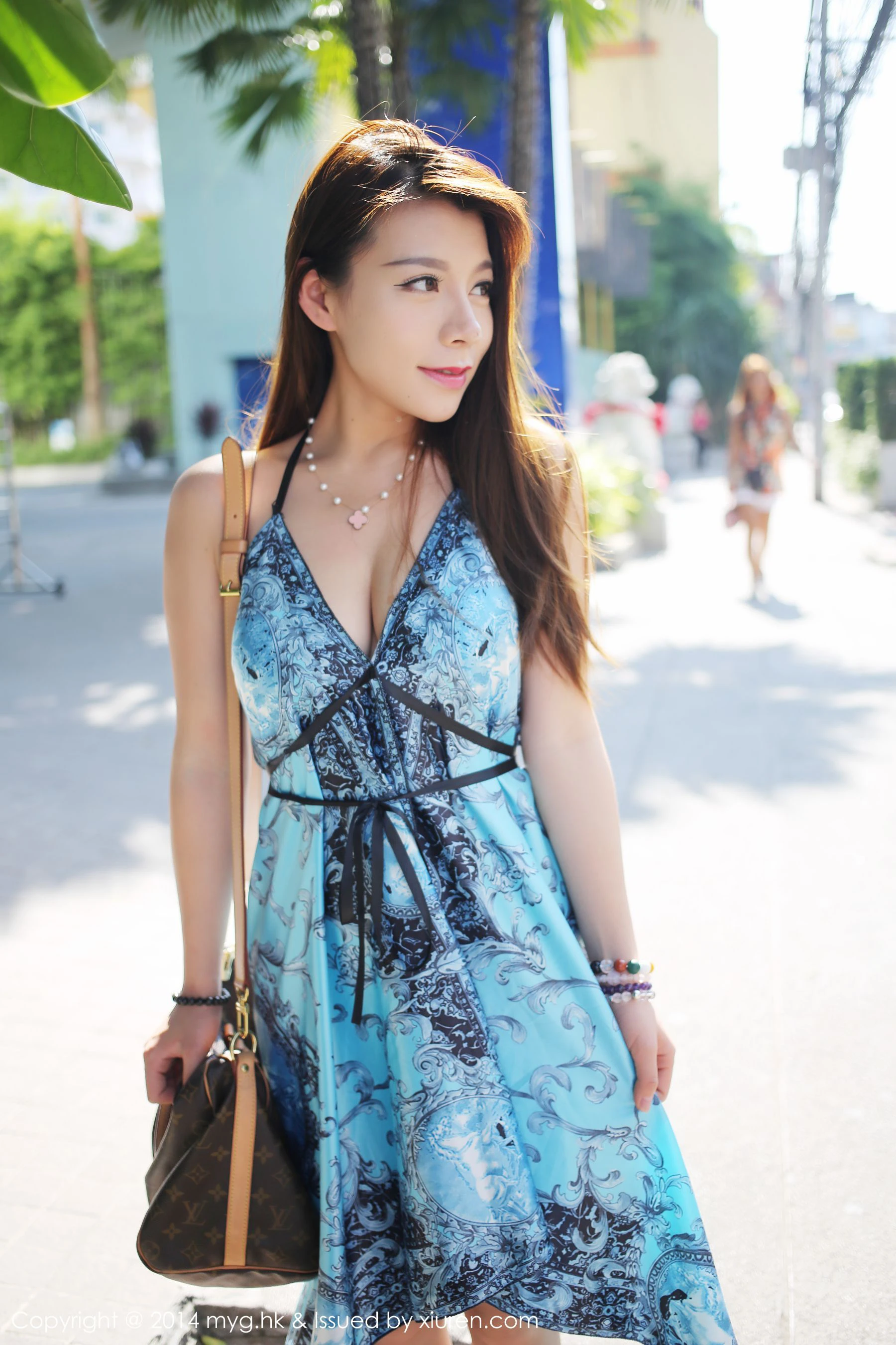 vetiver嘉宝贝儿《泰国旅拍》长裙+睡衣+内衣 美媛馆 Vol.087