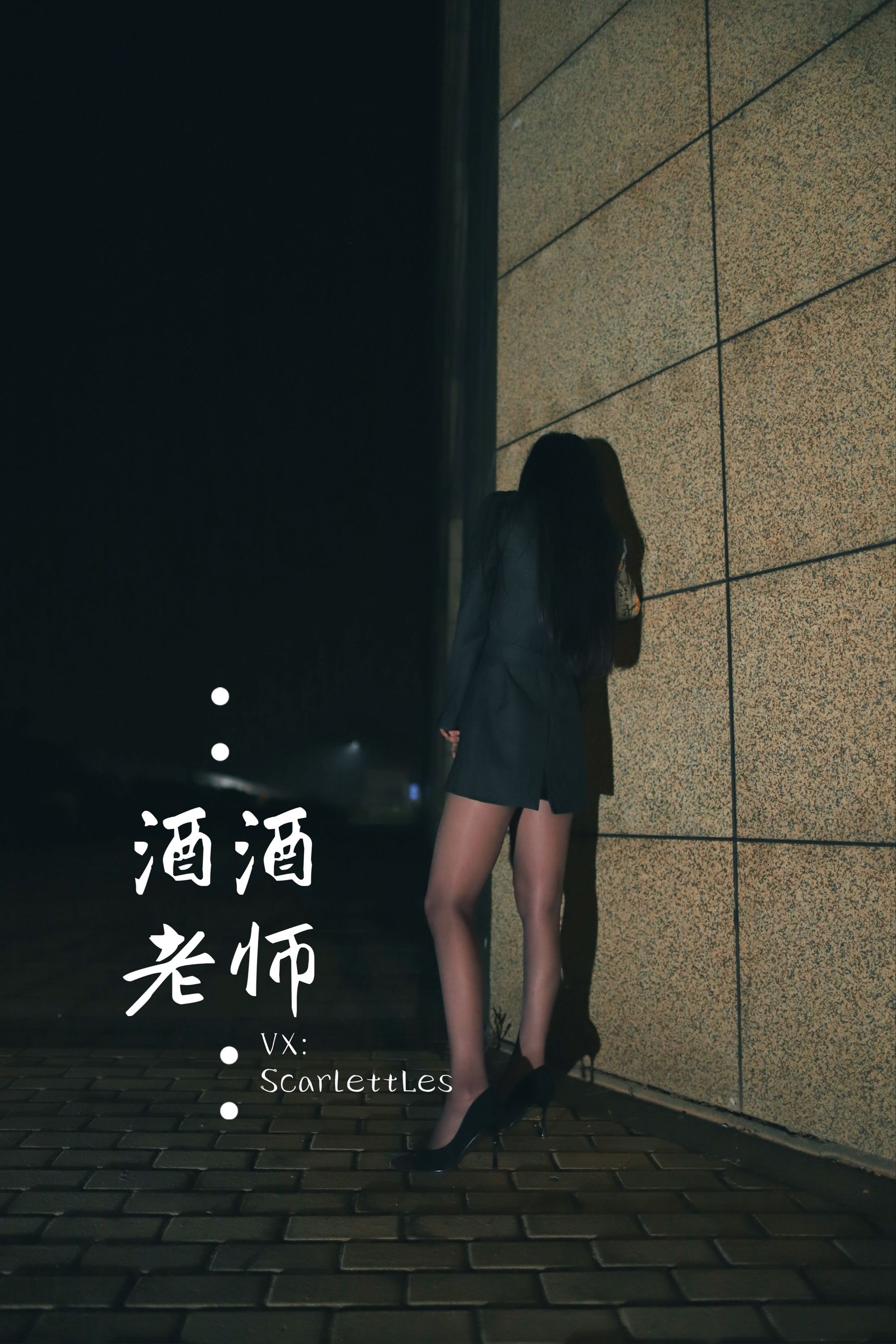 酒酒老师 – 司机先生，喜欢紫色丝吗？ [74P]