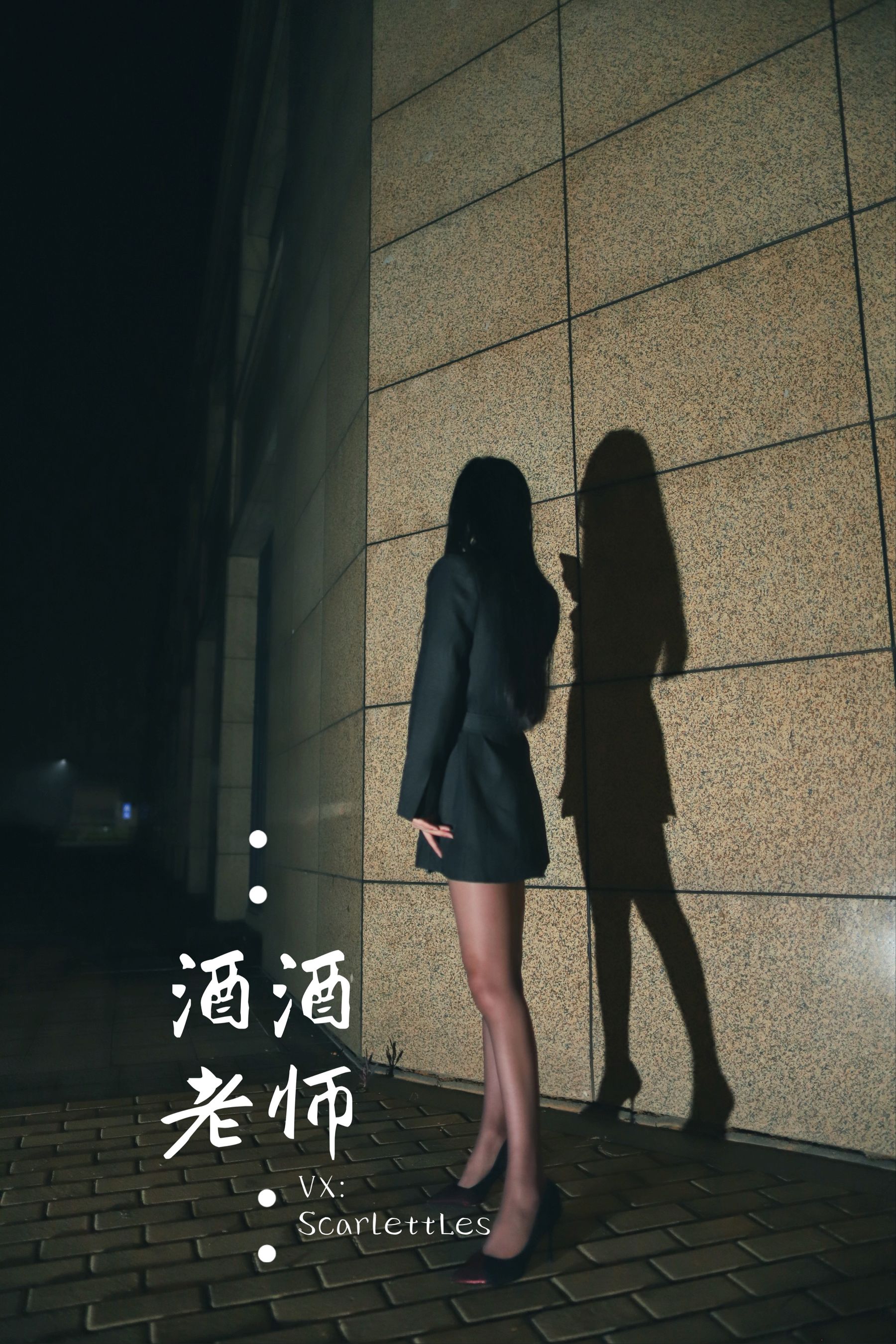 酒酒老师 – 司机先生，喜欢紫色丝吗？ [74P]