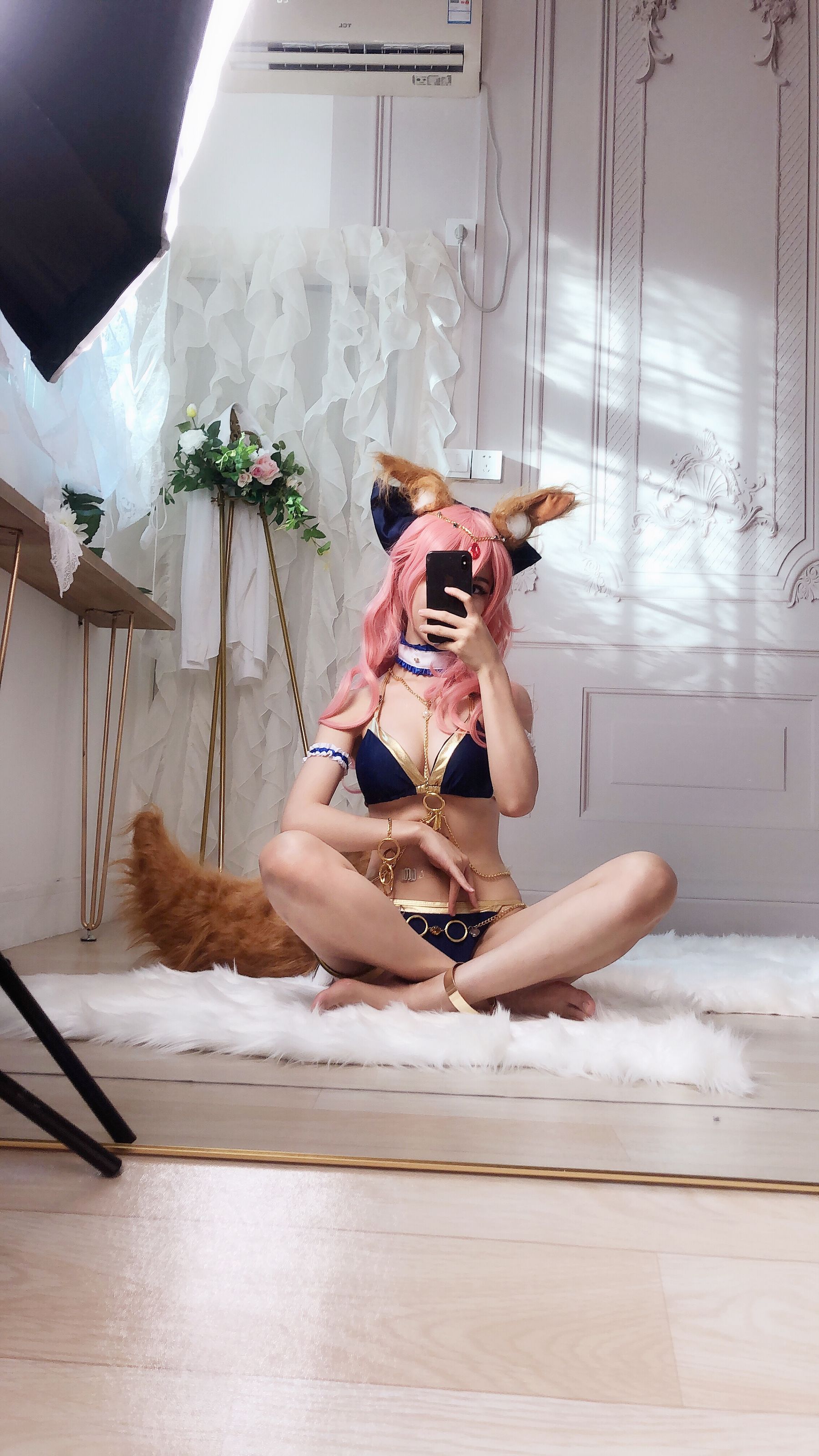 抖娘-利世 – 玉藻前 舞娘 [37P]