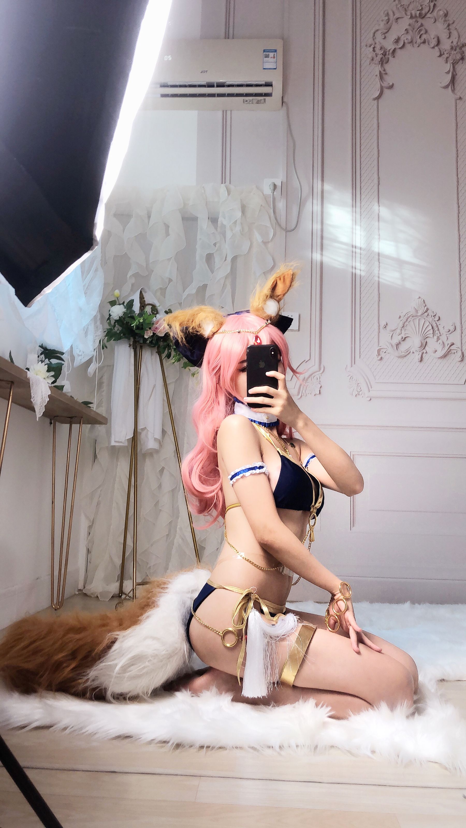 抖娘-利世 – 玉藻前 舞娘 [37P]