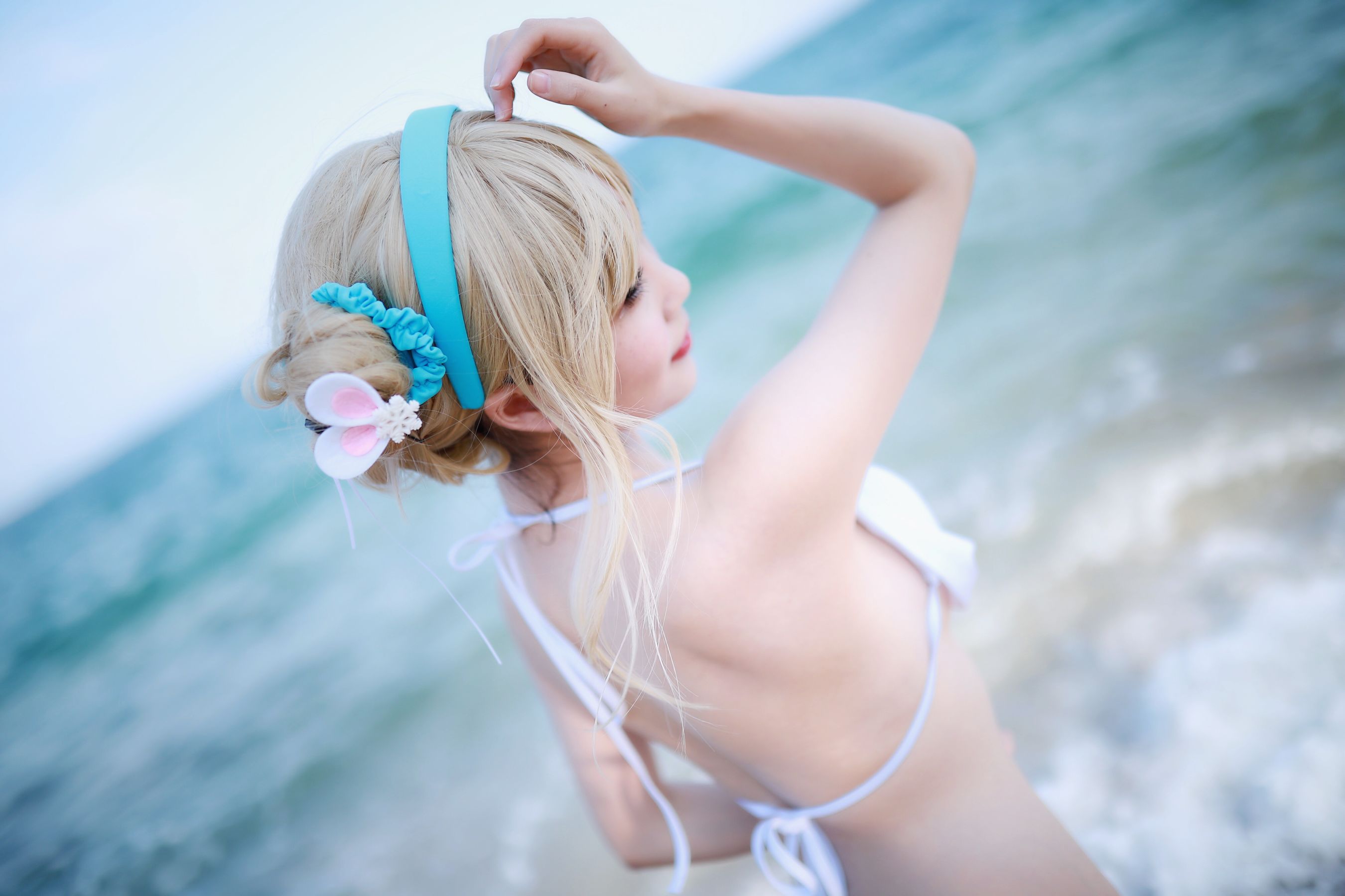 抖娘-利世图集 – 海边索米 [30P]