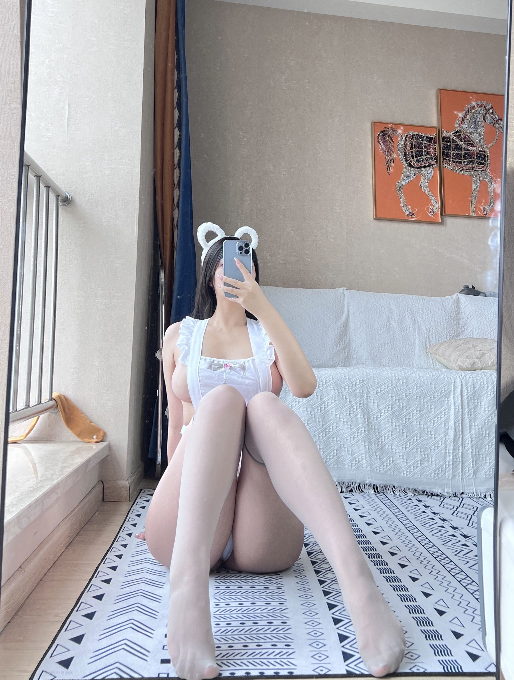 120斤的小王同学 – 居家女仆 [14P]