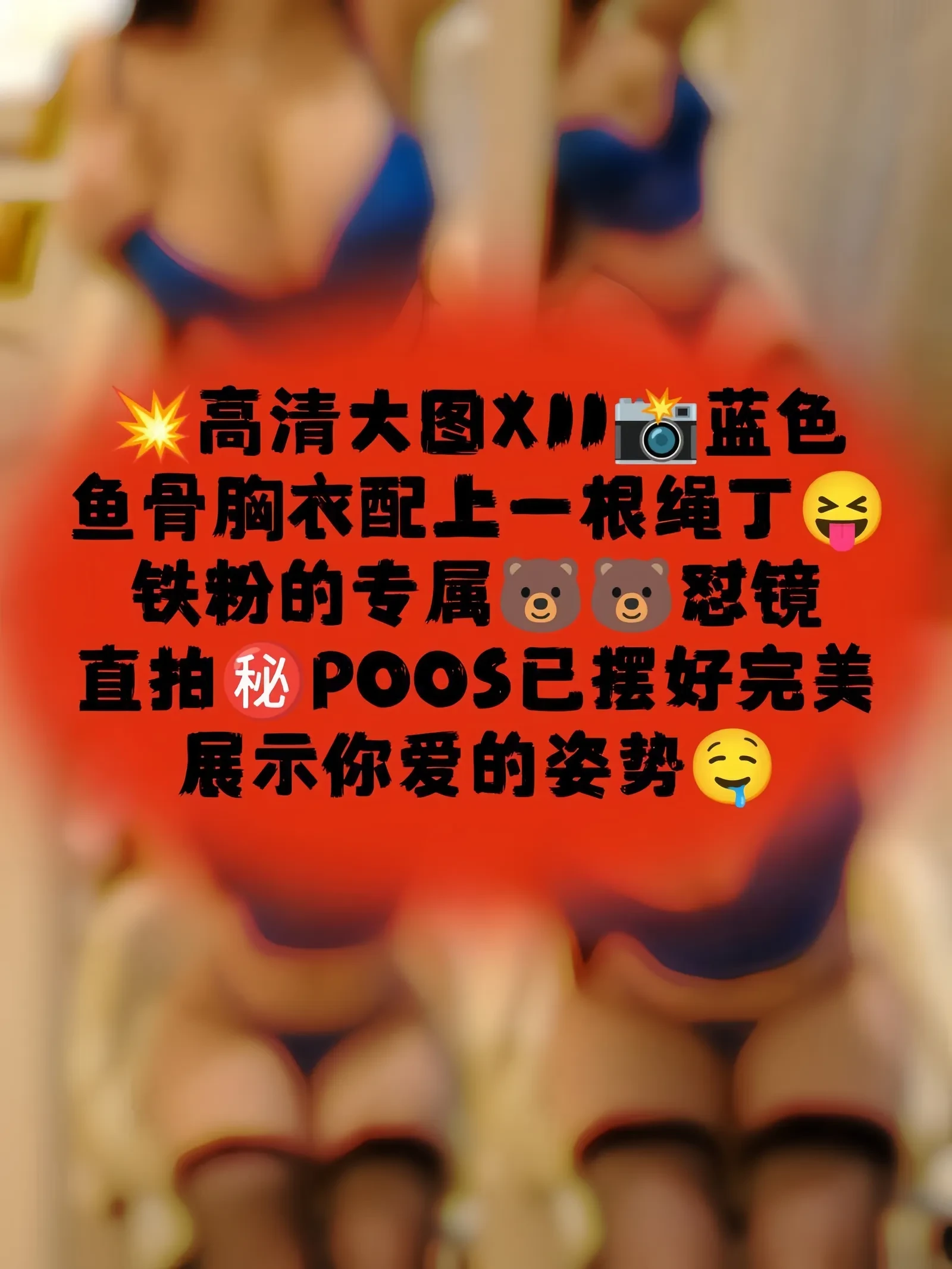玫玫mm – 蓝色鱼骨胸衣 [11P] 插图1