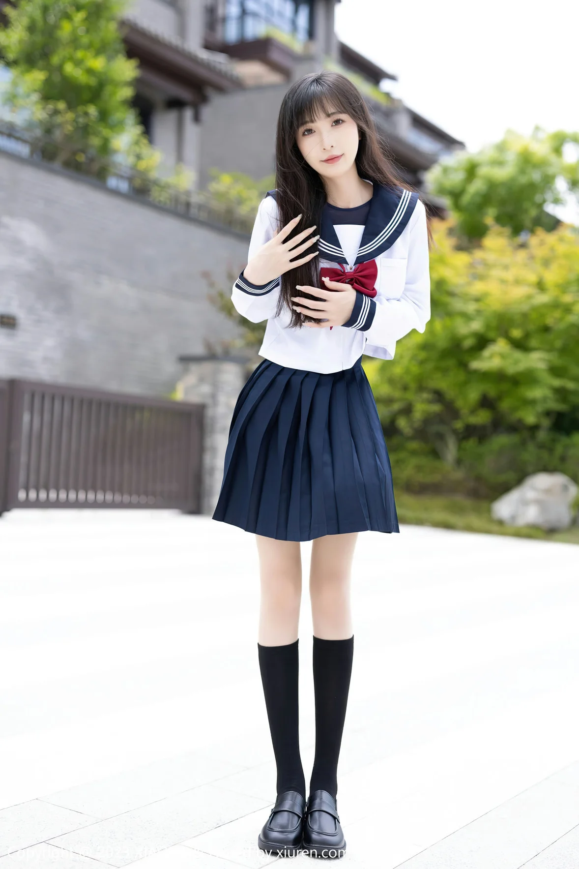 XIAOYU 语画界 Vol.1045 林星阑 学生服贵州旅拍 [97P]