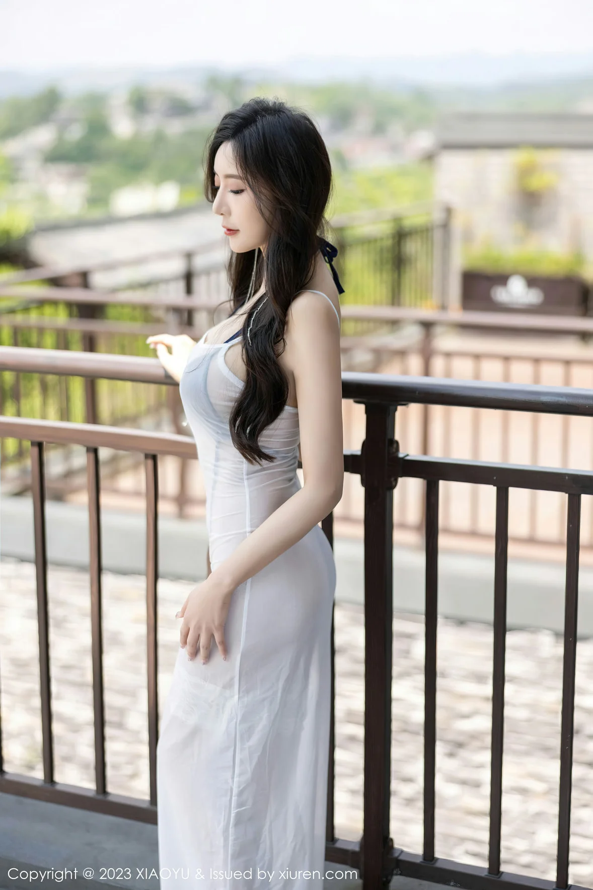 XIAOYU 语画界 Vol.1052 王馨瑶yanni 白色轻透连衣长裙贵州旅拍 [98P]