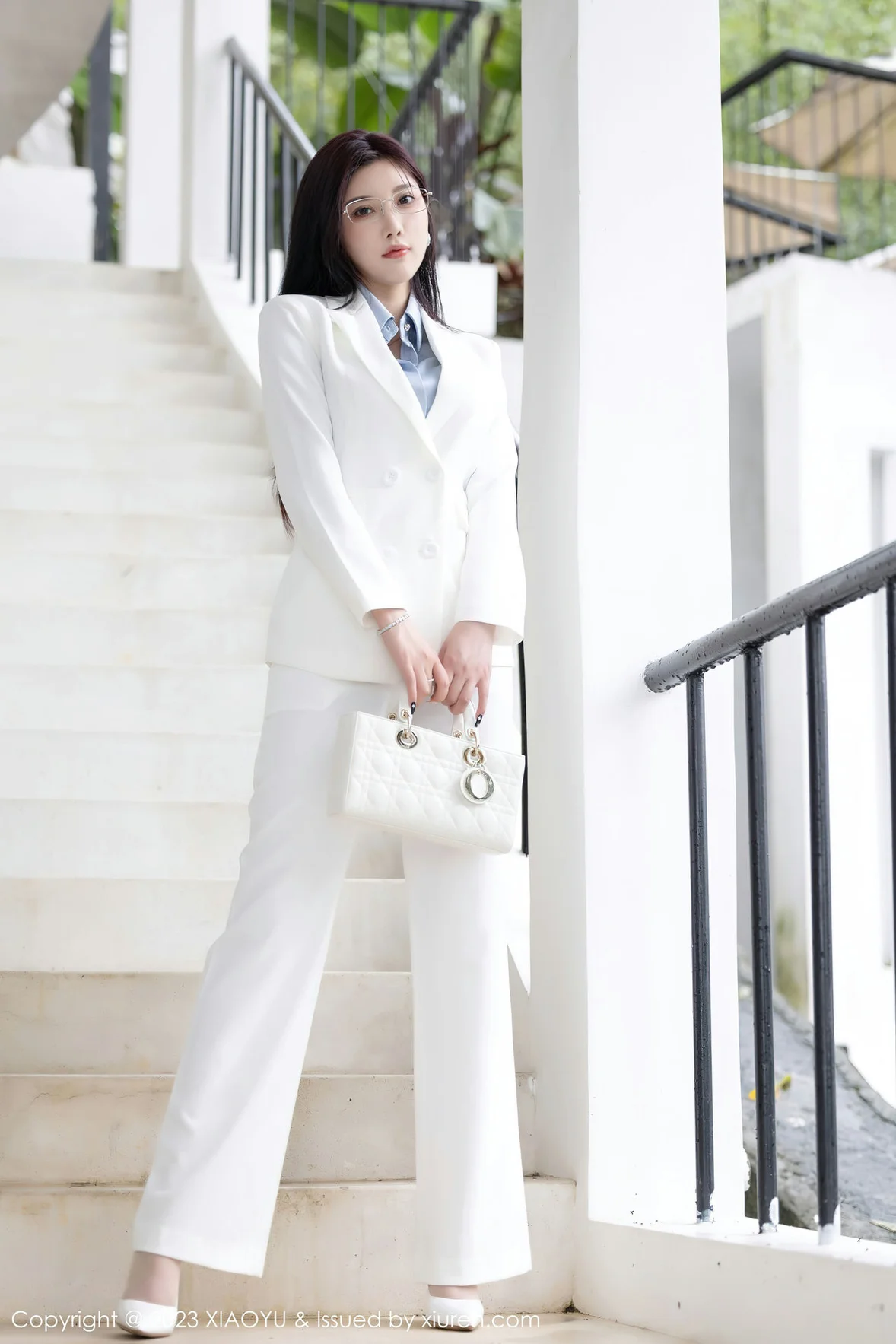 XIAOYU 语画 Vol.1065 杨晨晨Yome 白色简约OL贵州旅拍 [86P]