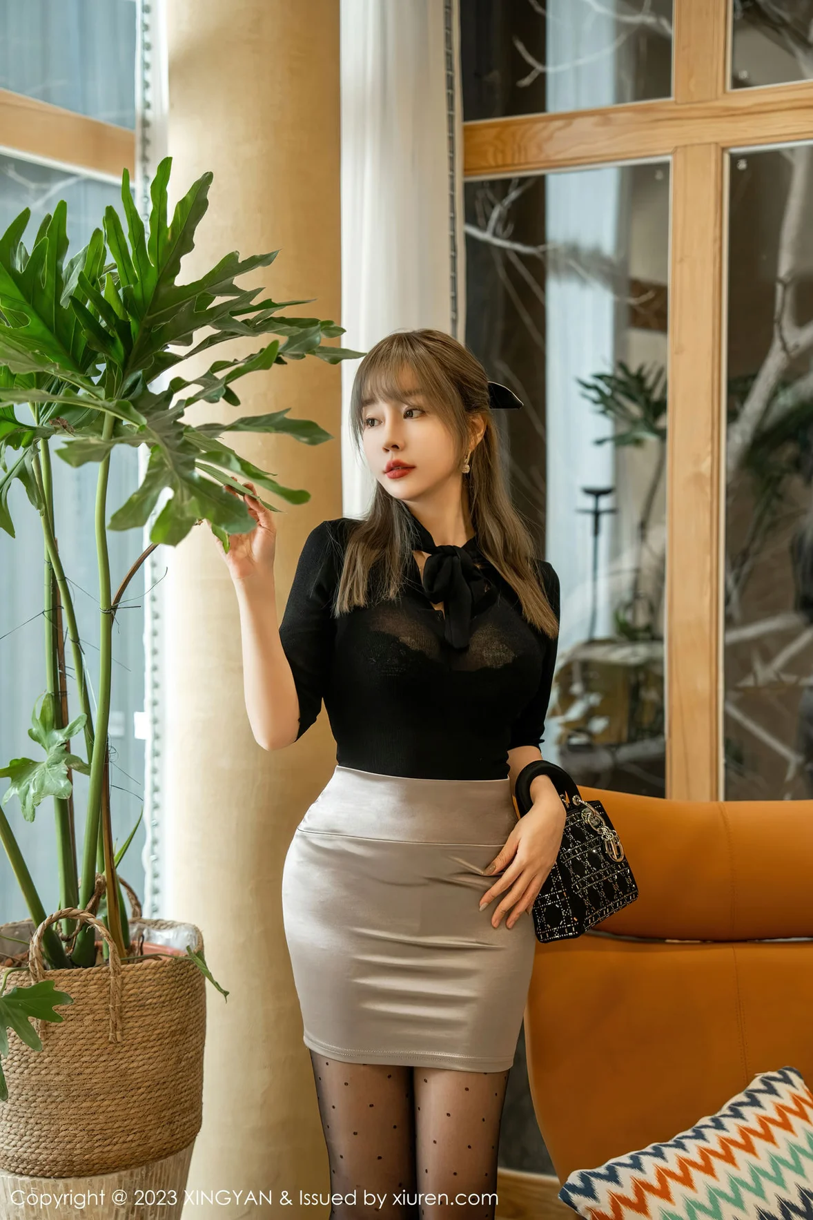 星颜社 Vol.191 王雨纯 黑色蕾丝内衣写真 [82P]