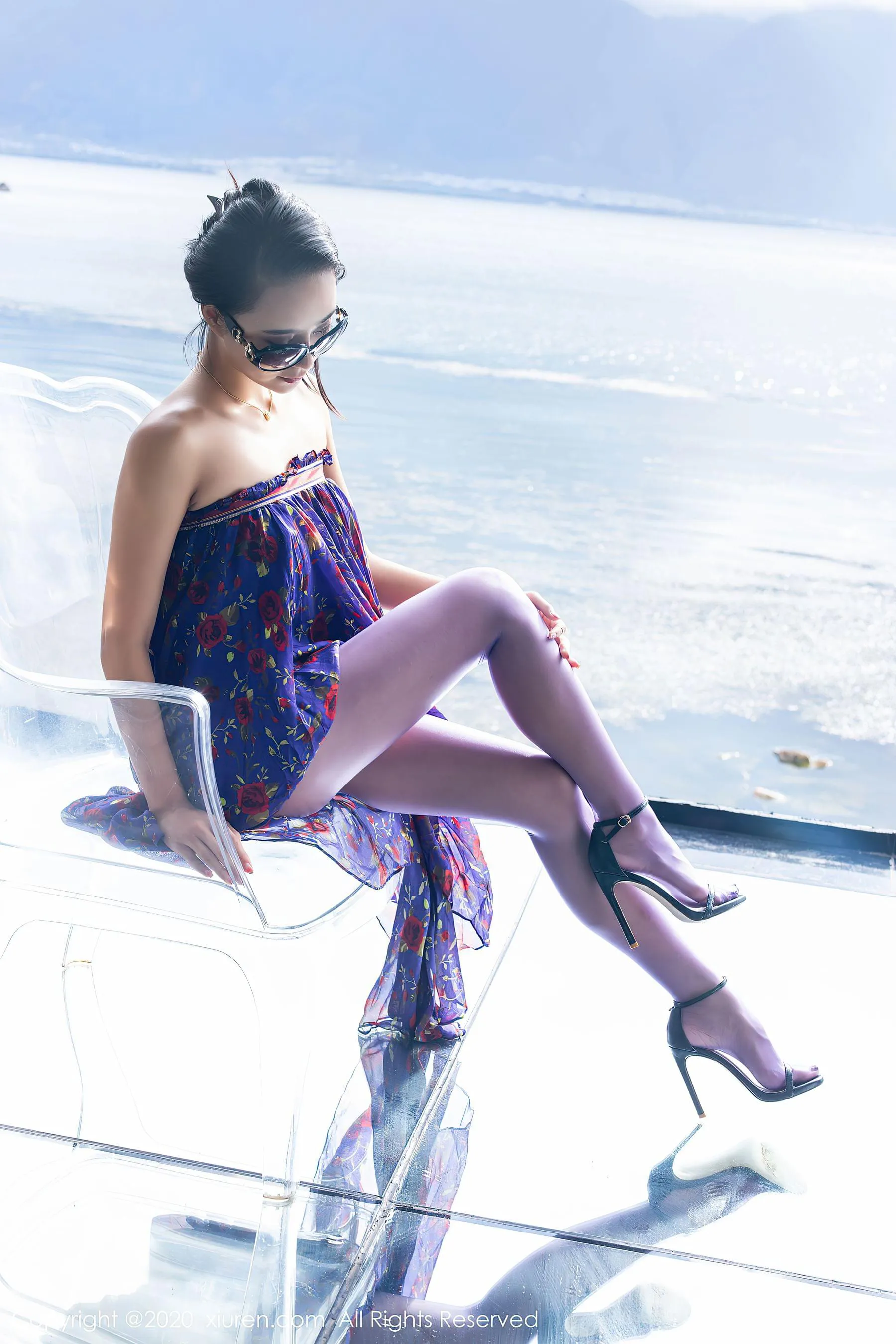 秀人 No.2544 蓝夏Akasha