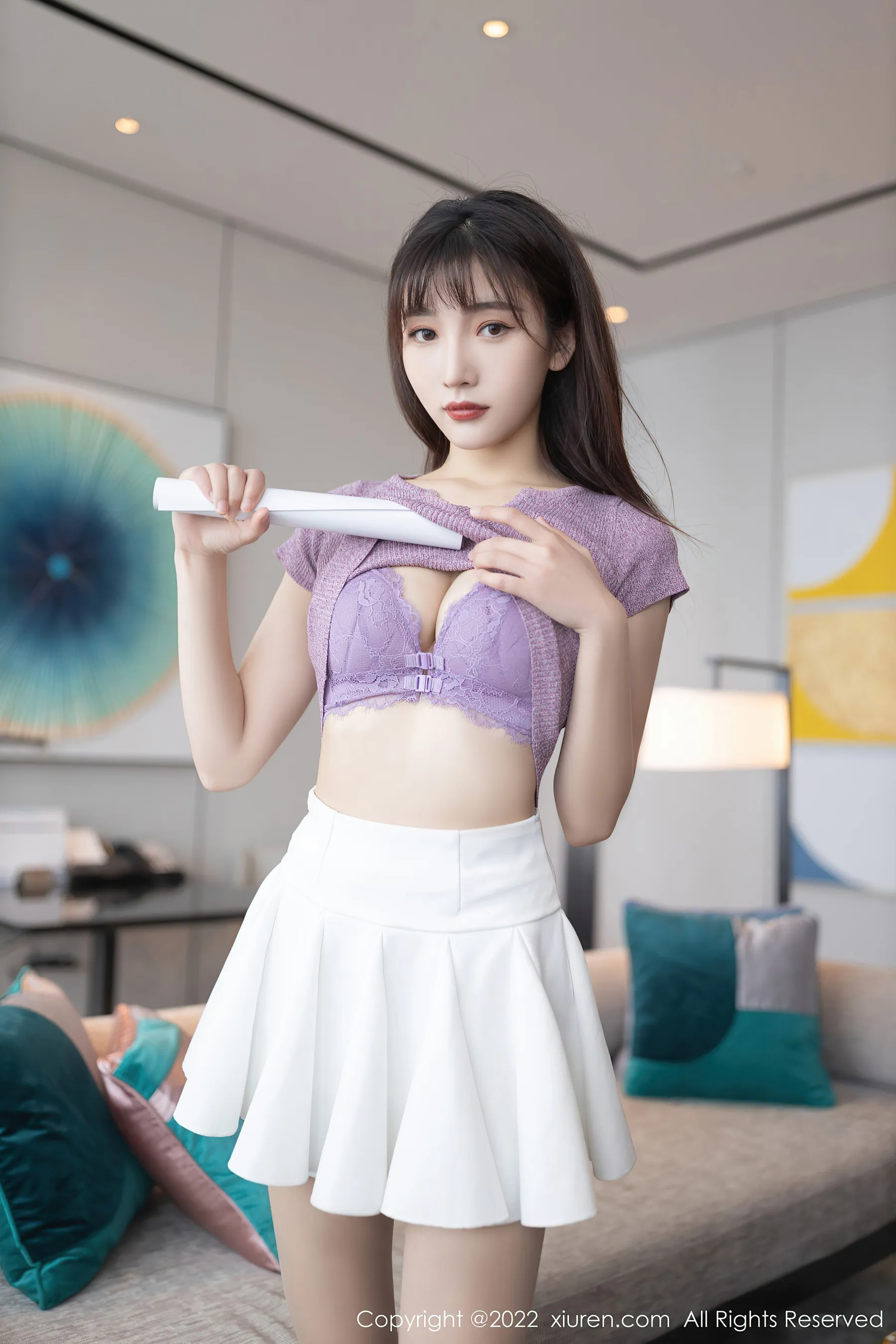 秀人网 No.4570 陆萱萱 清纯美腿大学生