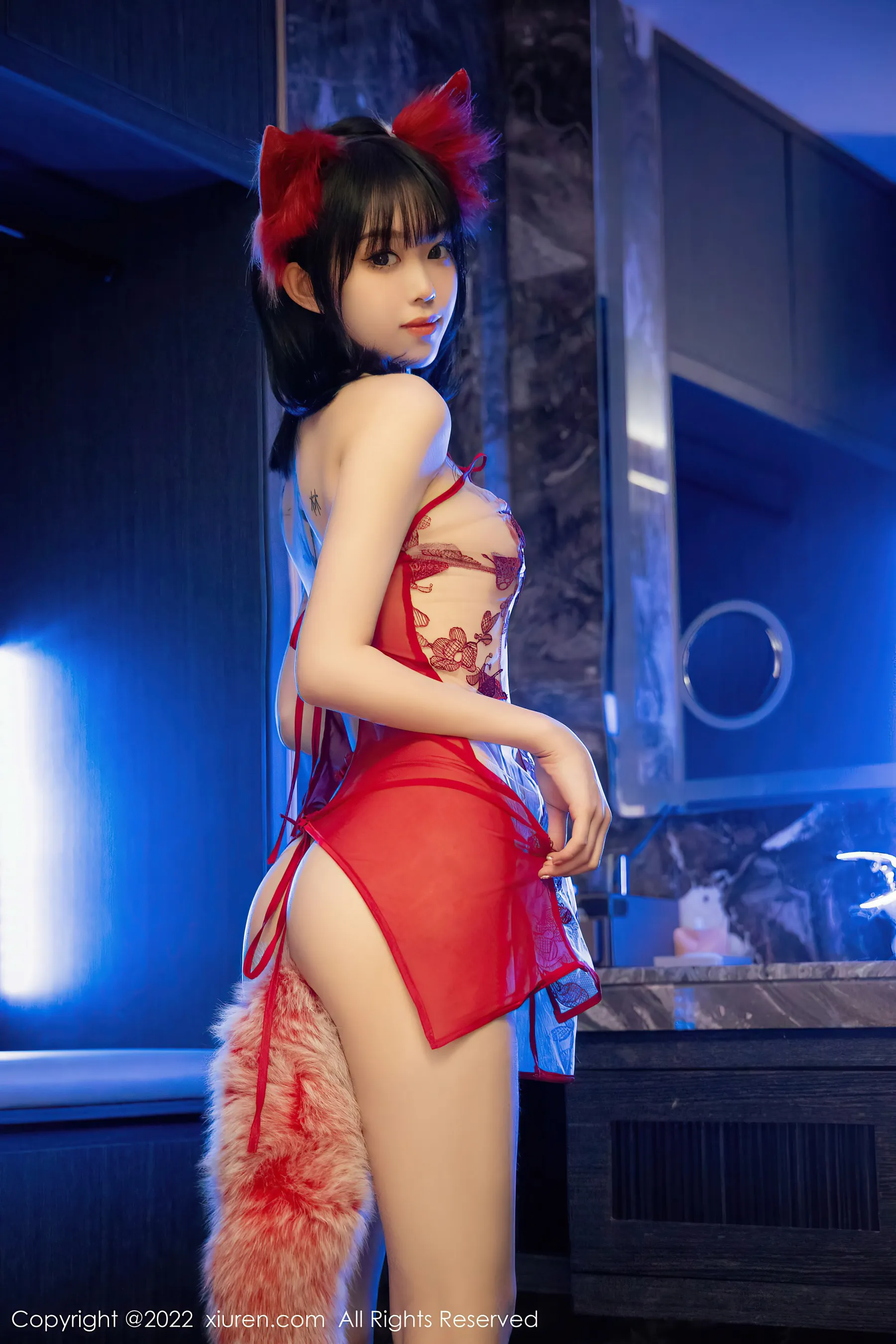 秀人网 No.4634 奶瓶. 清纯美腿情趣内衣