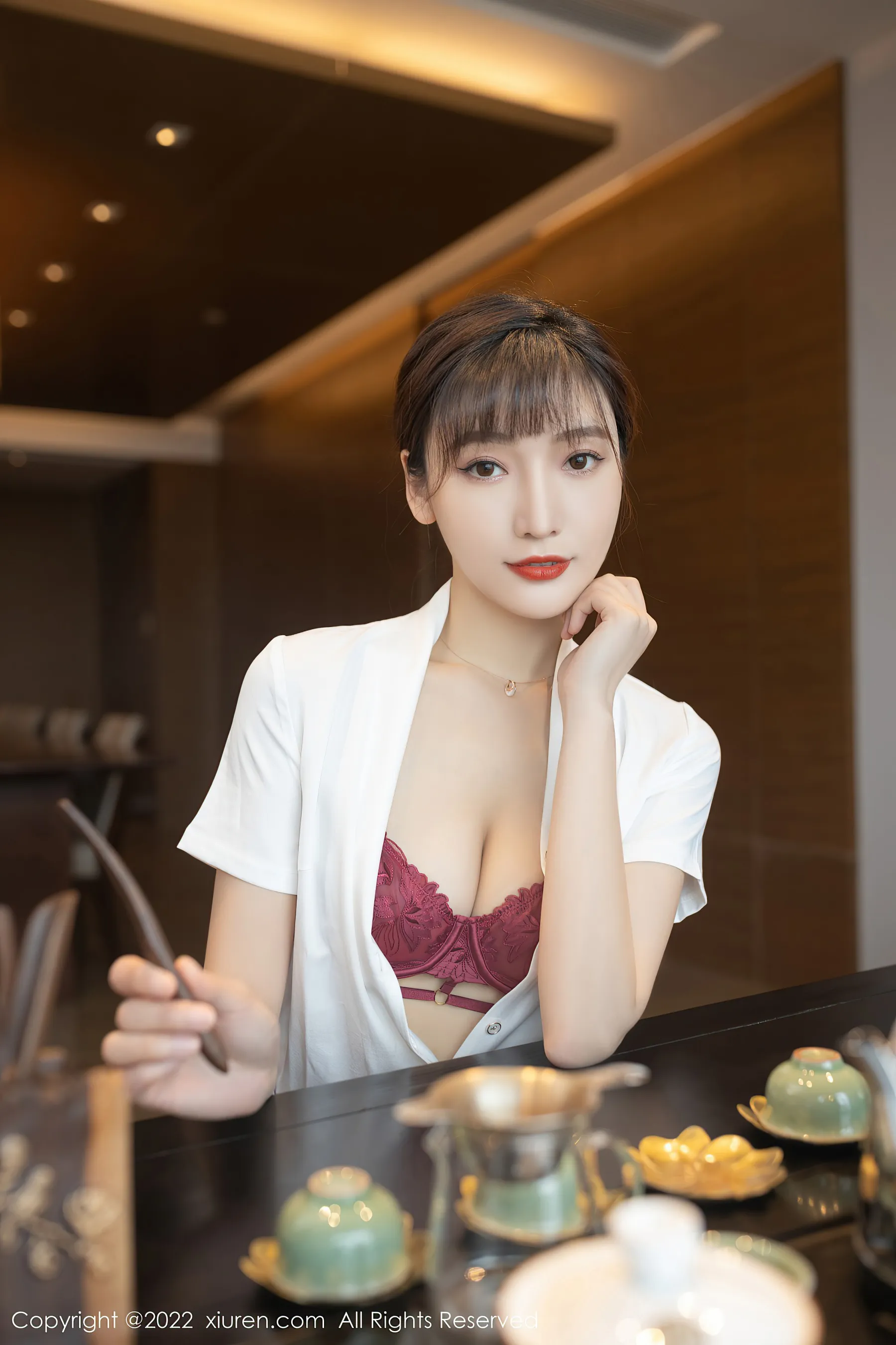 秀人网 No.4694 陆萱萱 短裙旅拍