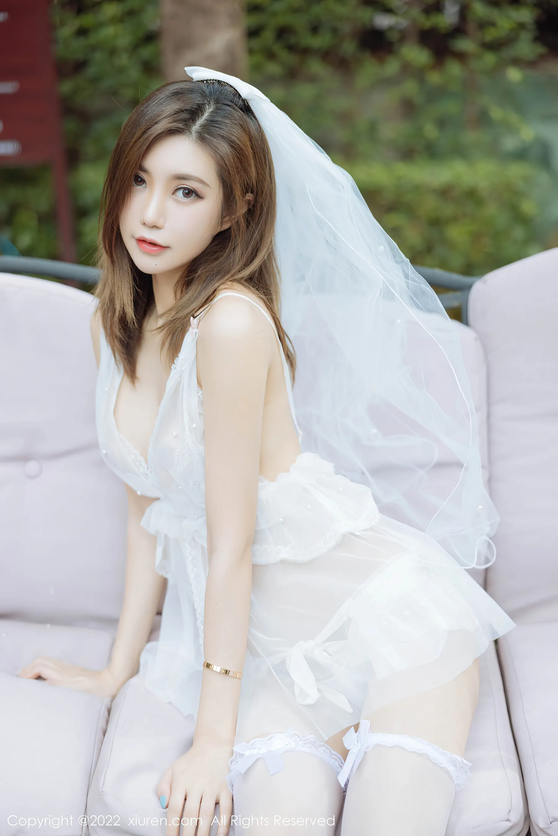 秀人网 No.4820 绮里嘉ula 女神婚纱旅拍