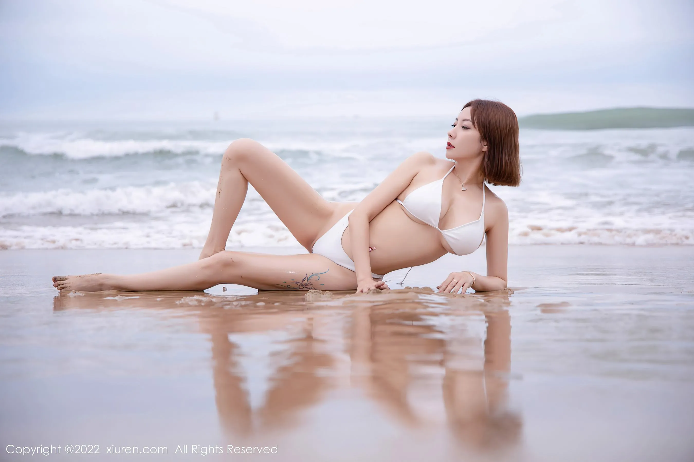 秀人网 No.4853 果儿Victoria 沙滩美臀