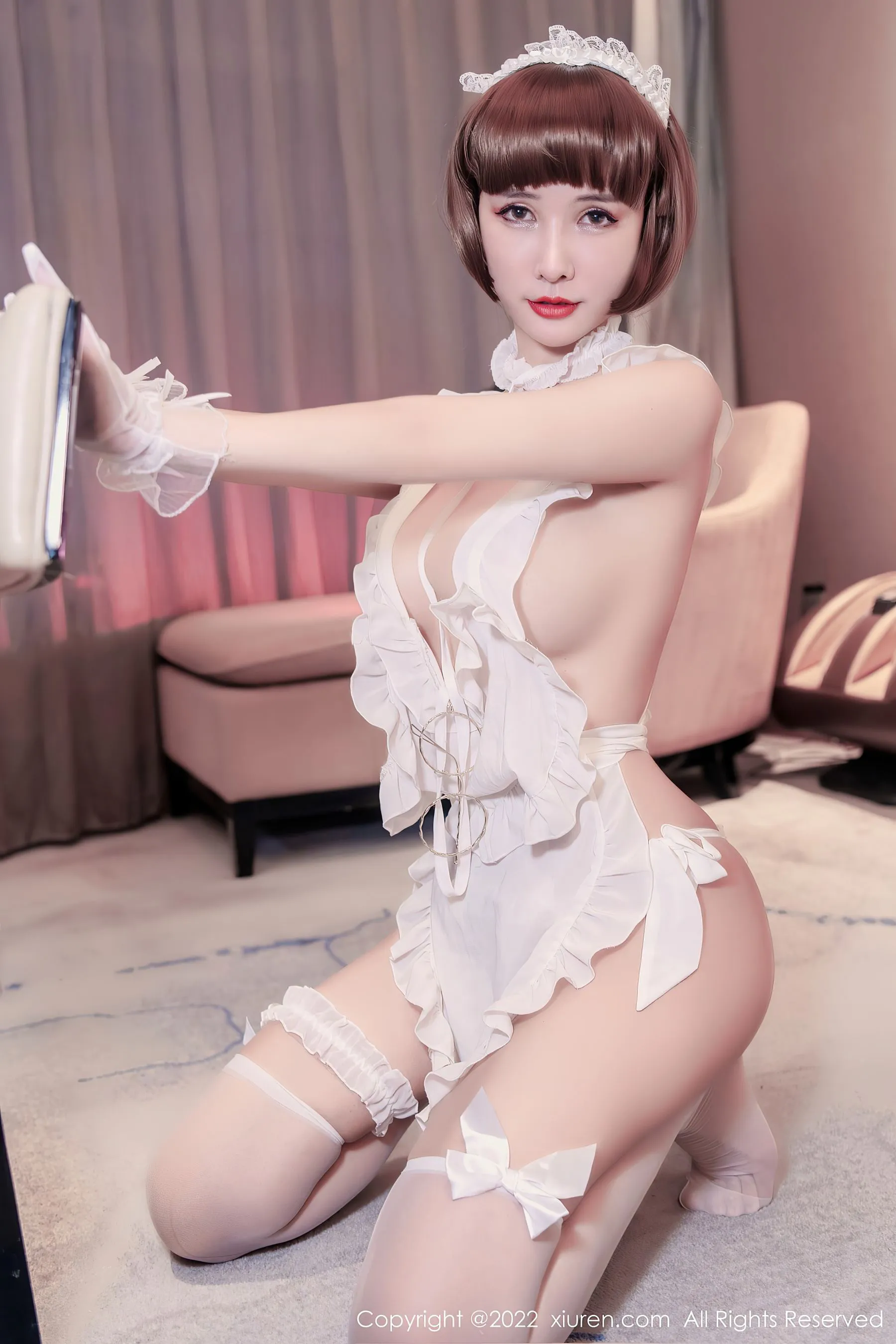 秀人网 No.5116 夏沫沫tifa 丝袜美臀