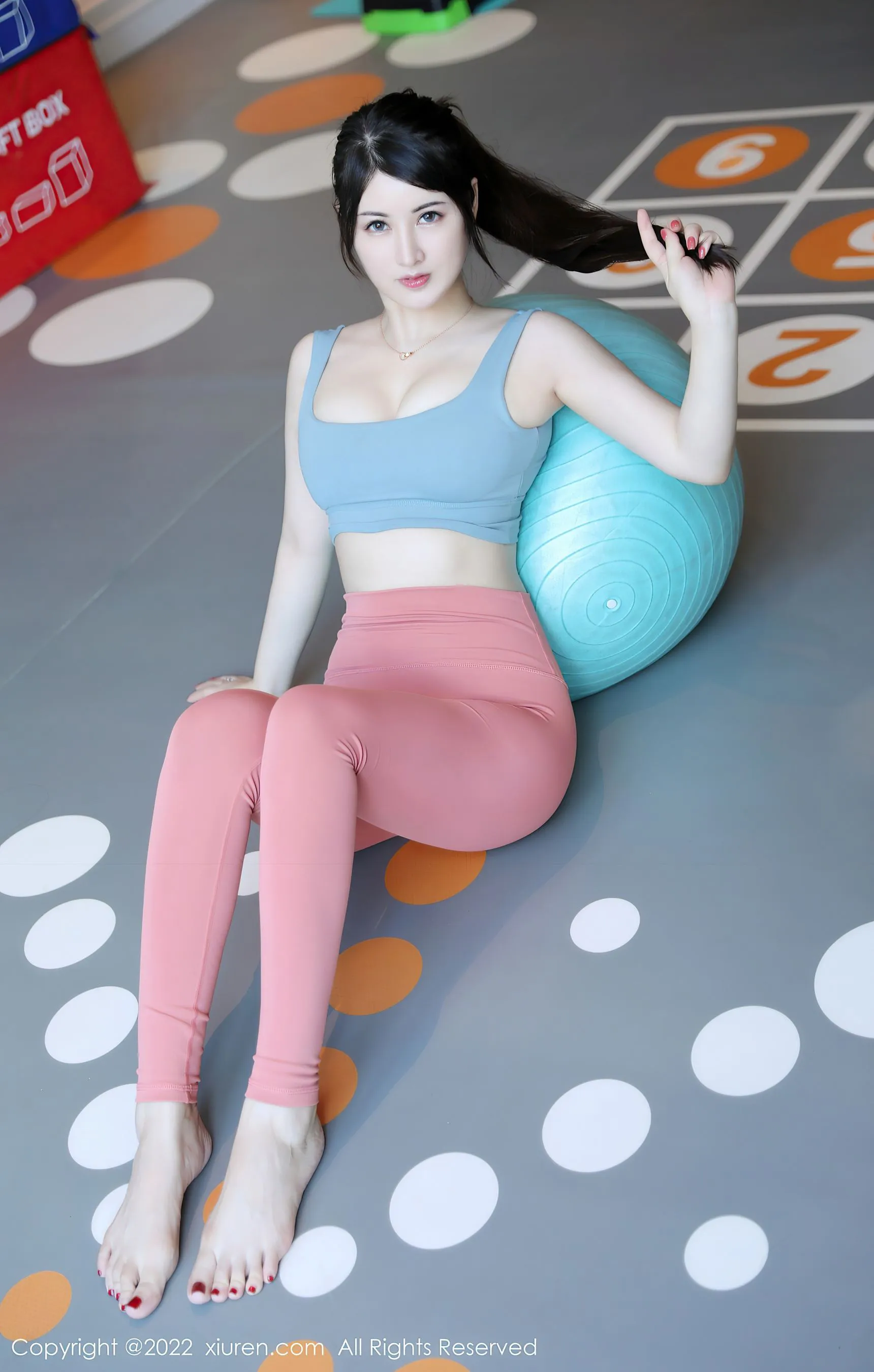 秀人网 No.5406 诗诗kiki 运动美腿