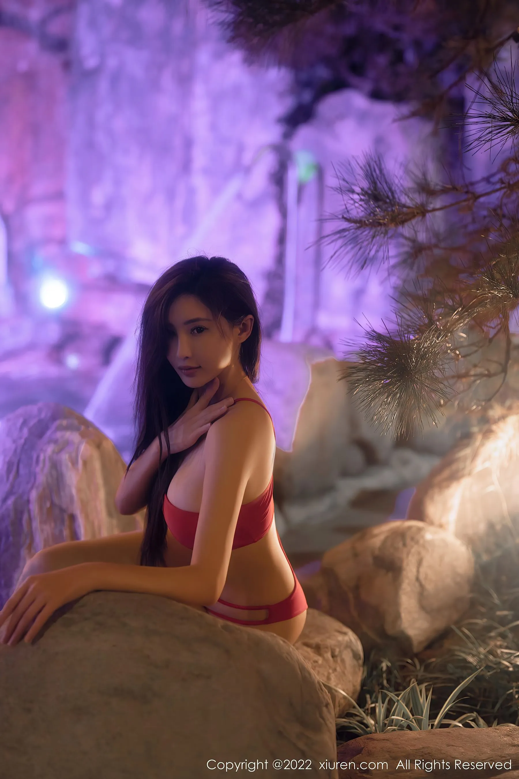 秀人网 No.6014 Carol周妍希 温泉写真