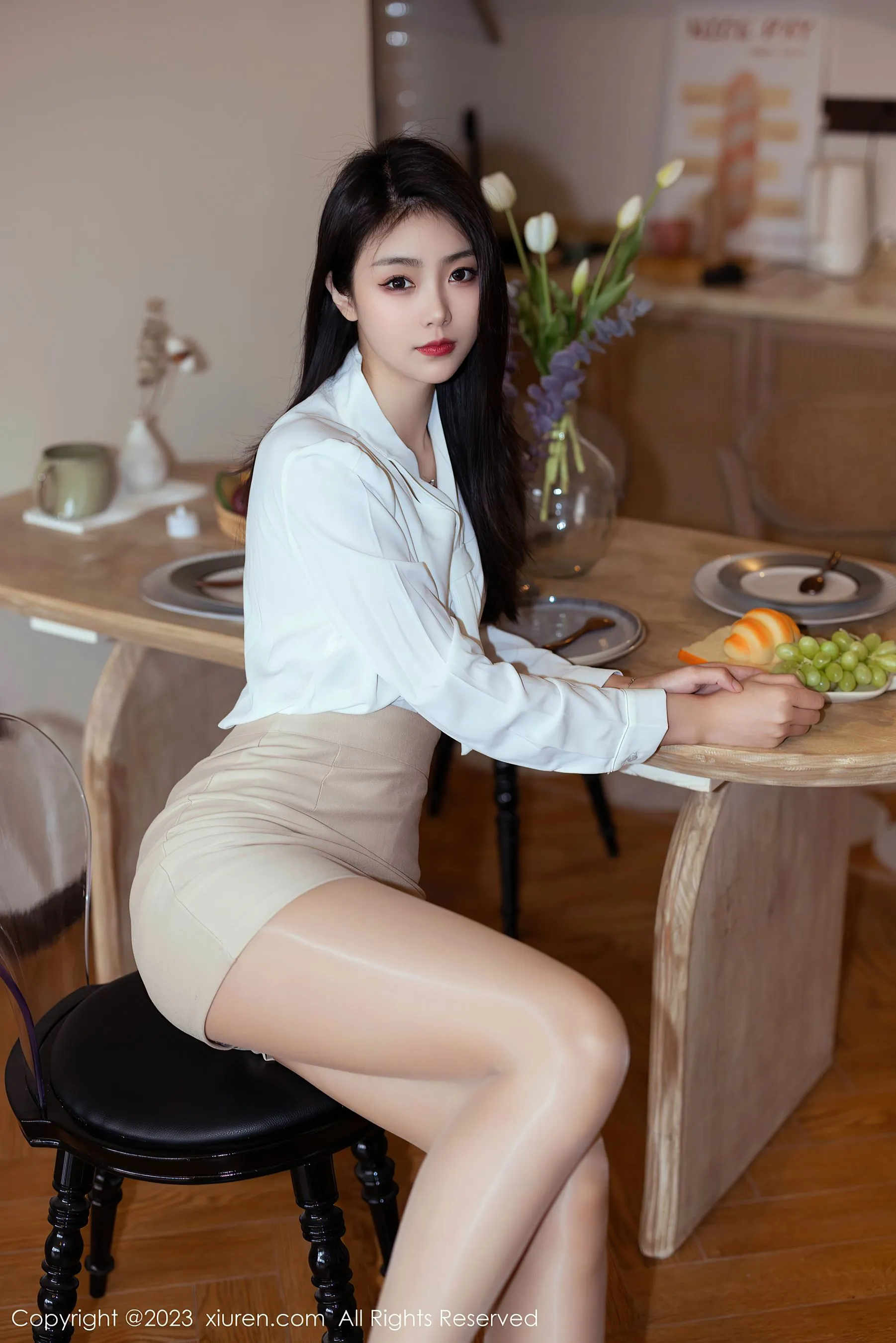 秀人网 No.6465 可樂Vicky 短裙美腿